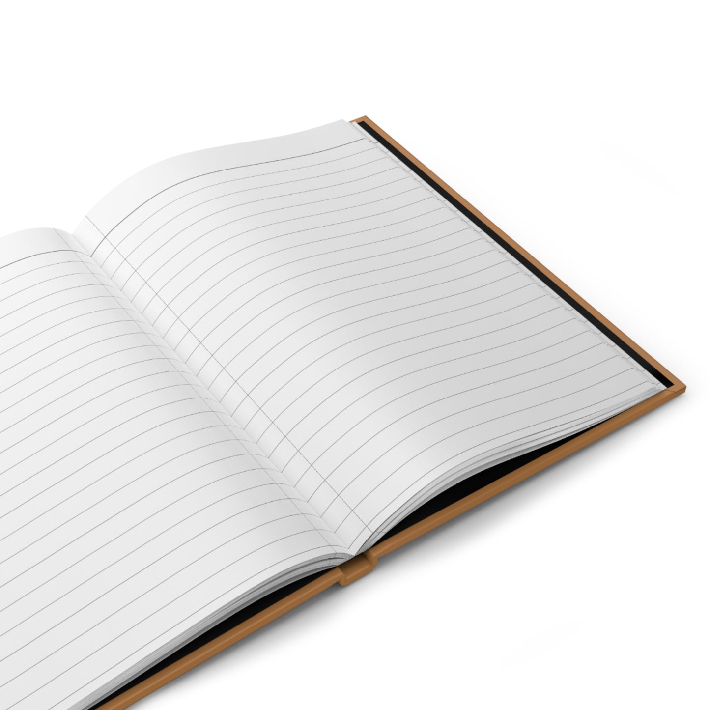 Elegant Floral Hardcover Journal - Stylish Writing Notebook - "Power Moves Only."
