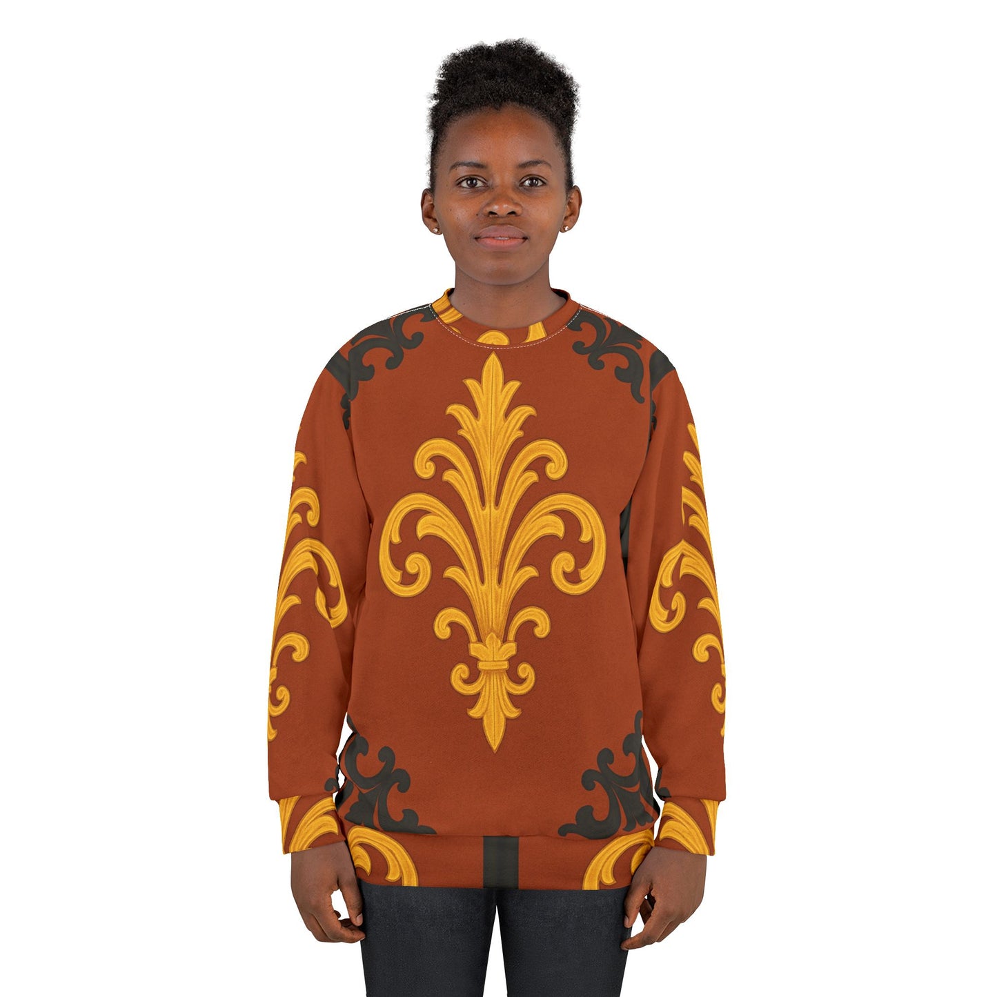 Dusk Terracotta Baroque Sweatshirt