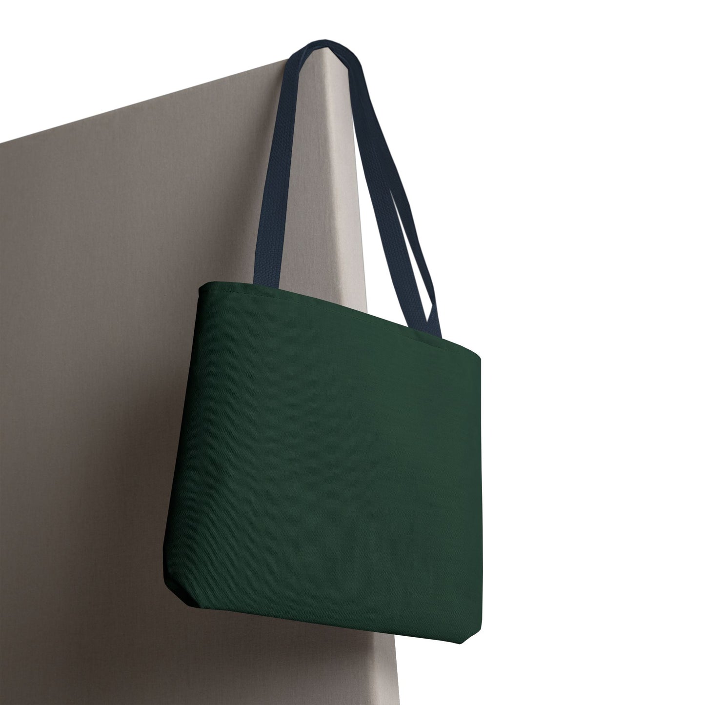 Stylish Midnight Green All-Over Print Tote Bag for Everyday Use, Eco-Friendly Shopping Bag, Beach Tote, Gift for Her, Fashion Accessories