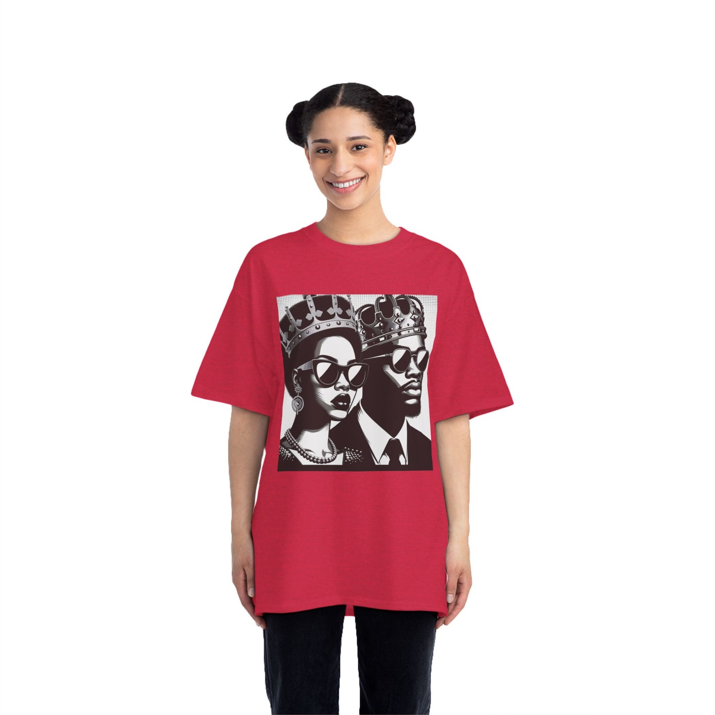 Royalty-Inspired Unisex Graphic Tee - Stylish Casual Wear for Kings and Queens, Unique Gift, Fashion Statement, Streetwear