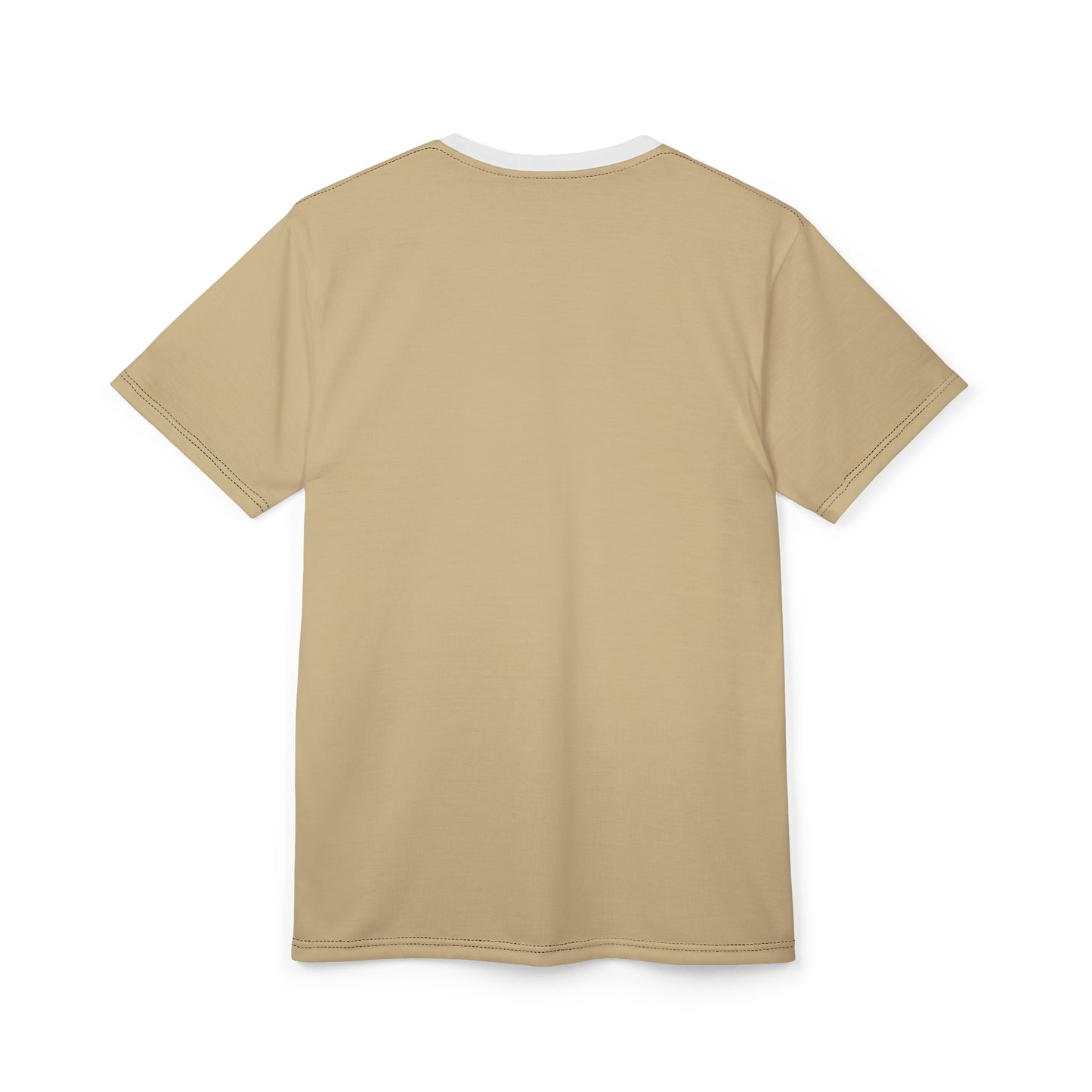 Vanilla Wheat (White Collar) Stylish Unisex Cut & Sew Tee - Perfect for Casual Days, Gift Ideas, Unique Fashion, and Every Occasion