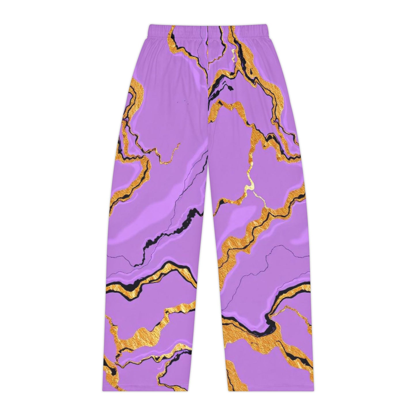 Chic Marble Print Women's Pajama Pants - Comfortable Lounge Wear, Perfect for Sleepovers, Gift Idea for Her, Relaxation, Stylish Sleepwear