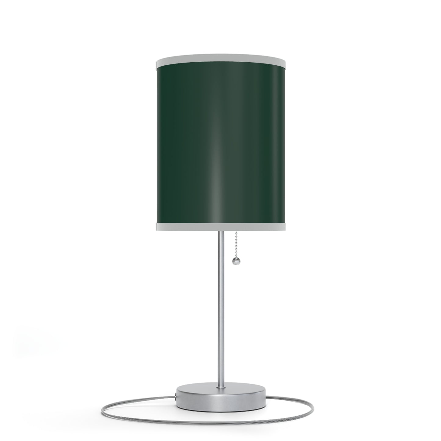 Modern Midnight Green Table Lamp, Stylish Lighting for Home Decor, Green Lamp, USB/CA Plug, Elegant Nightstand Light, Minimalist Design