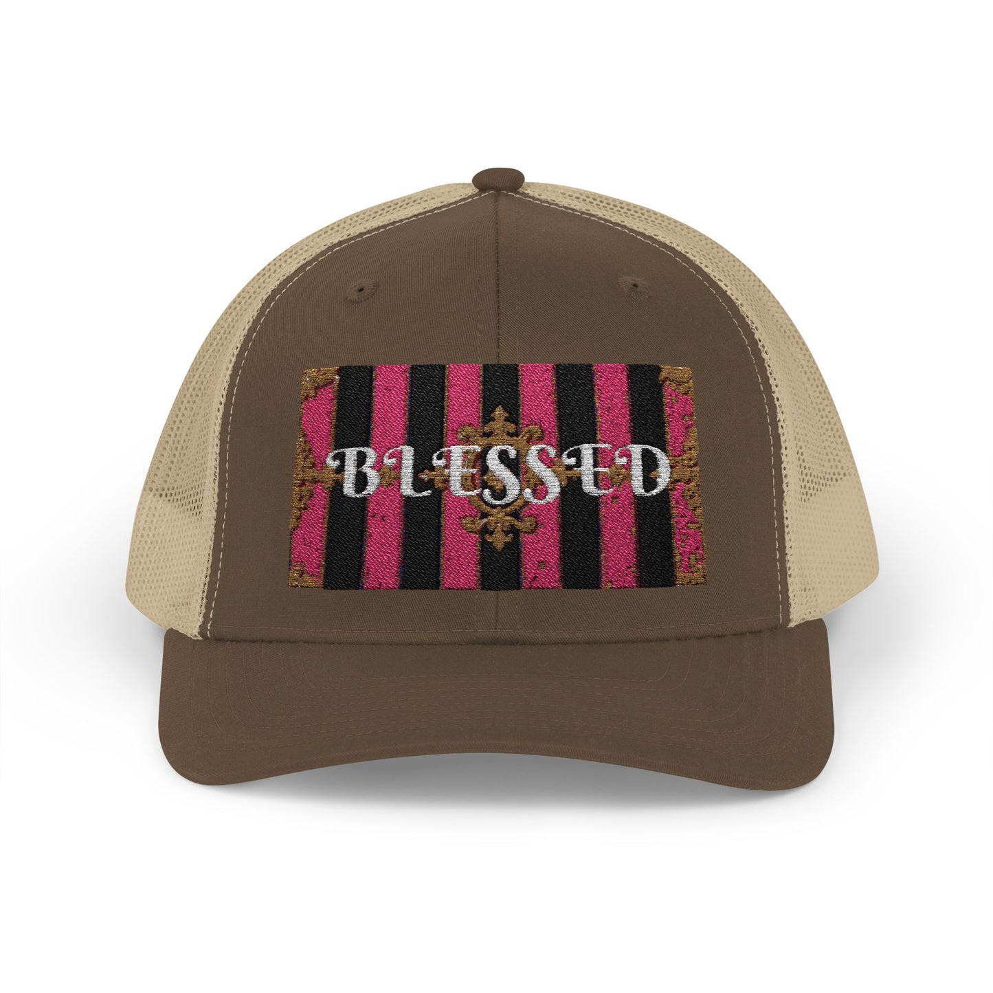 Blessed Snapback Trucker Cap, Inspirational Hat, Casual Headwear, Faith-Based Gift, Trendy Accessory, Ideal for Daily Wear