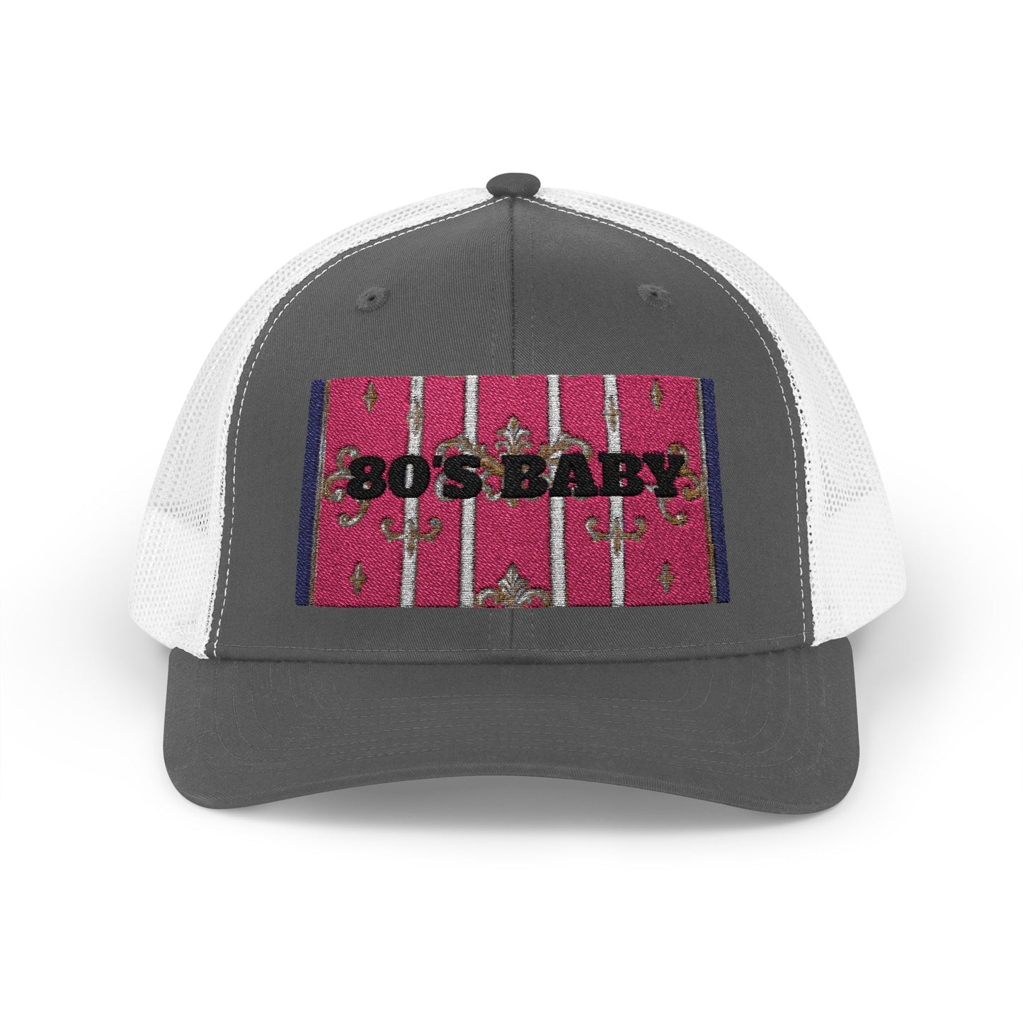 80s Baby Snapback Trucker Cap, Retro Hat, Nostalgic Apparel, Birthday Gift, Vintage Style, Casual Accessory