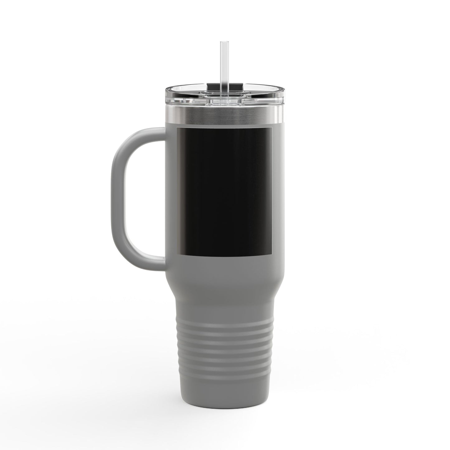 Insulated Black Travel Mug, 40oz - Ideal for On-the-Go Hydration, Travel, Outdoor Adventures, and Everyday Use - Perfect Gift for Coffee Lovers