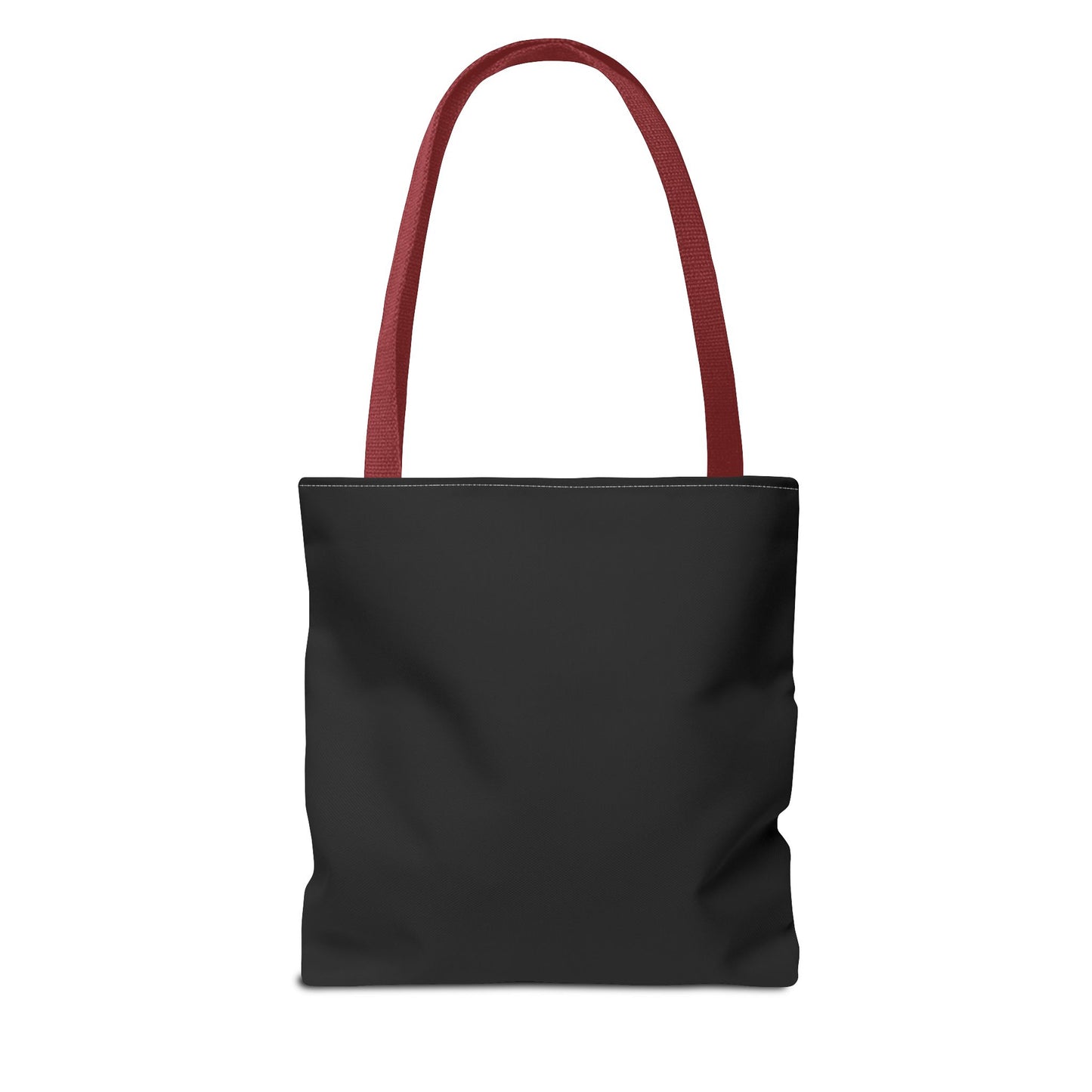Stylish Black All-Over Print Tote Bag, Eco-Friendly Shopping Bag, Beach Tote, Gift for Her, Everyday Carryall