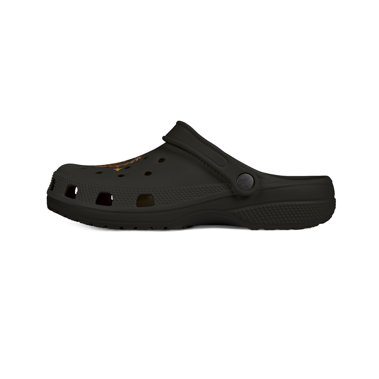 Stylish EVA Foam Rubber Clogs - Trendy Comfort Footwear, Garden Shoes, Pool Slides, Fashionable Slippers, Unique Casual Wear - Gold Crest