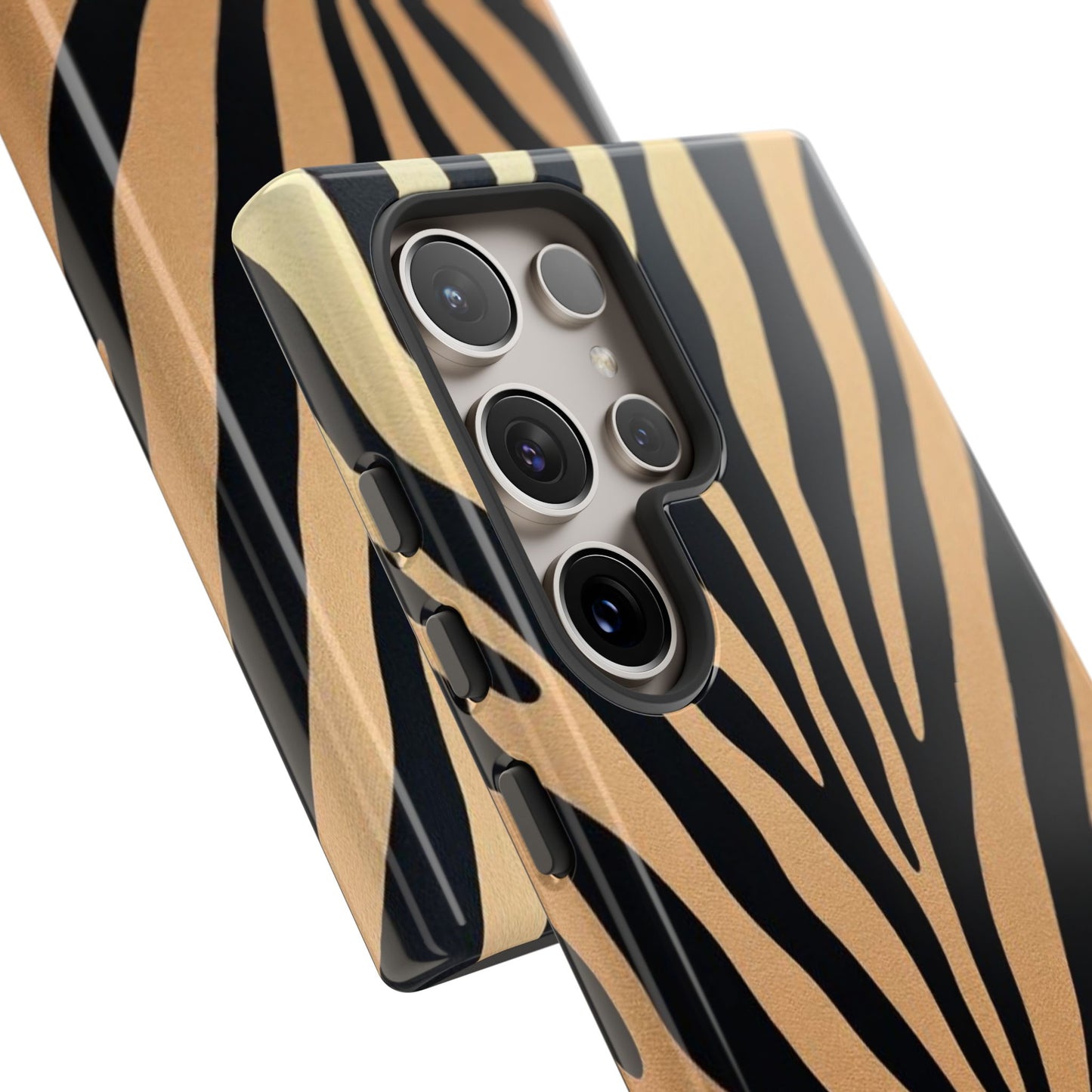 Zebra Print Tough Phone Case