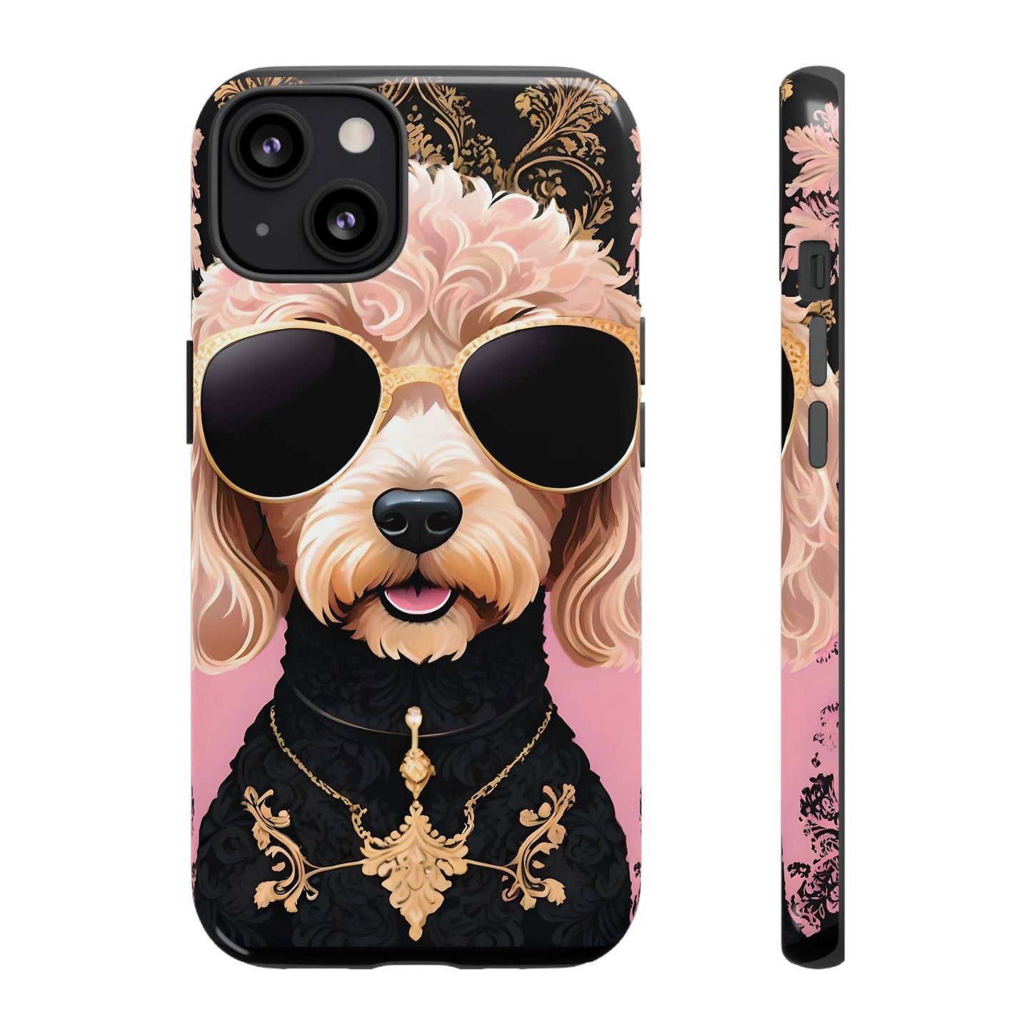 Phone Case - Golden Doodle In Sunglasses Tough Case