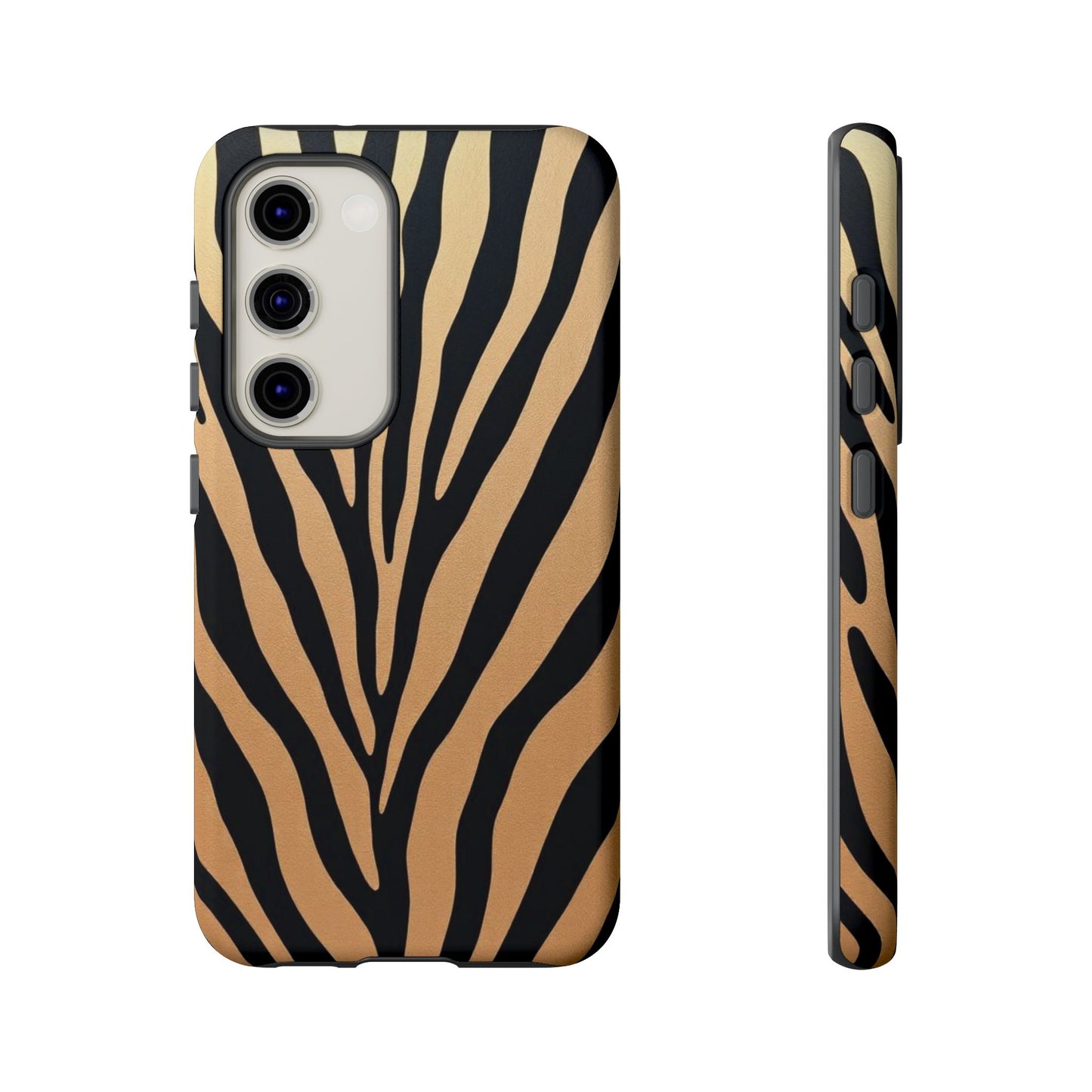 Zebra Print Tough Phone Case