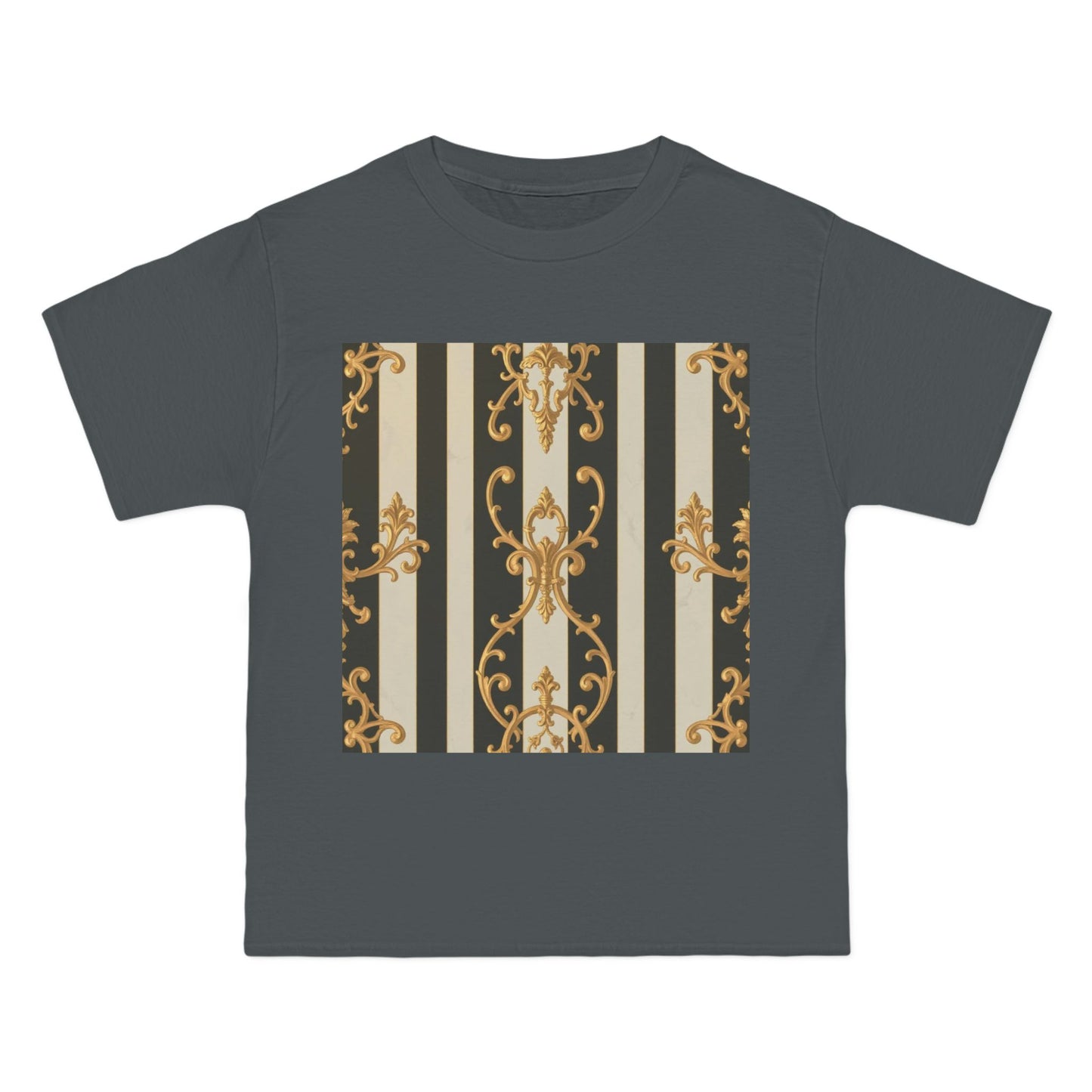 Elegant Baroque-Inspired Short-Sleeve T-Shirt, Vintage Style Tee, Fashion Statement Top, Unique Gift for Art Lovers