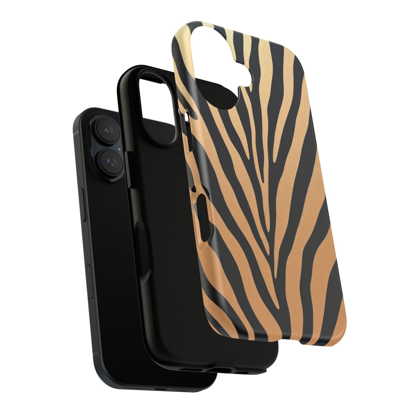 Zebra Print Tough Phone Case