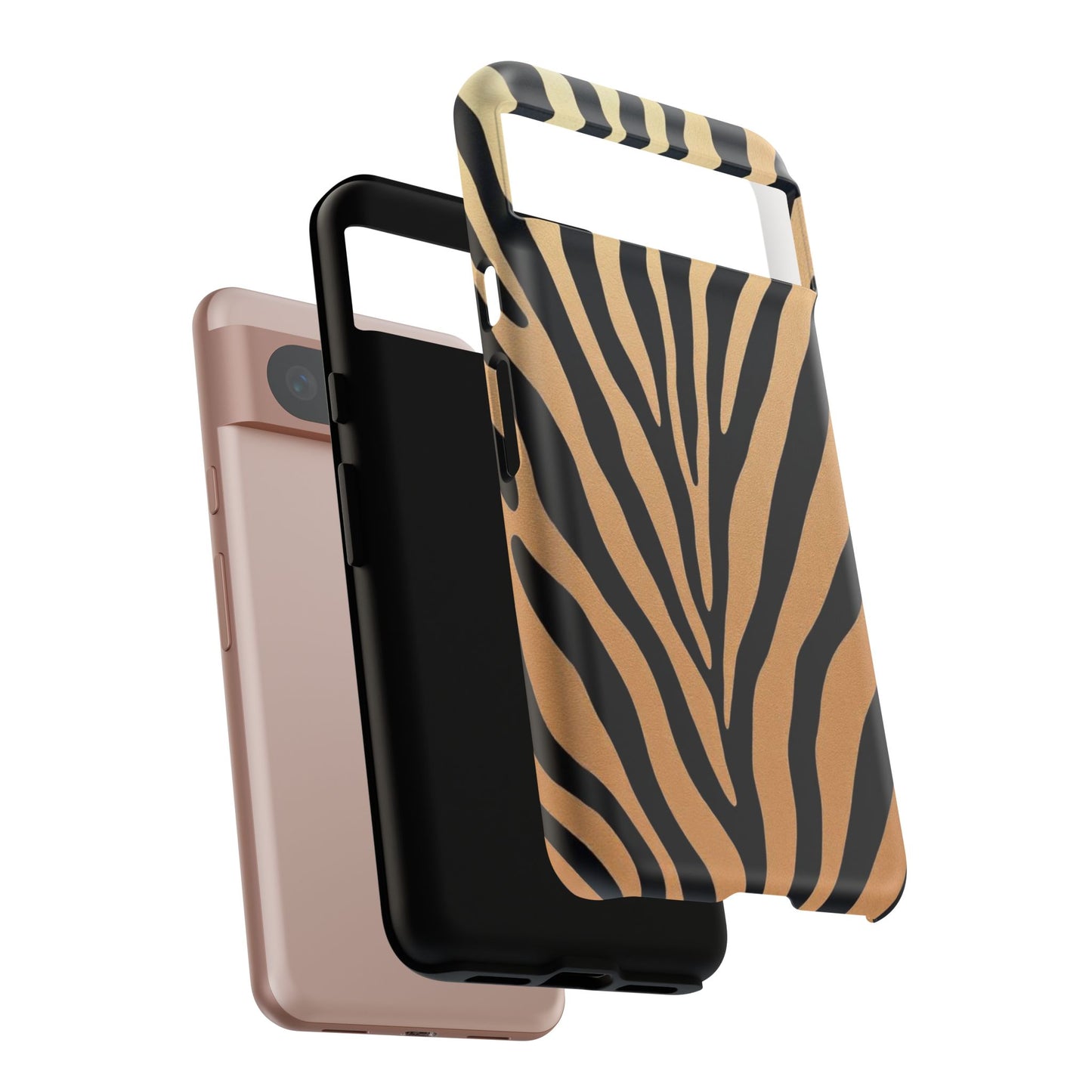 Zebra Print Tough Phone Case