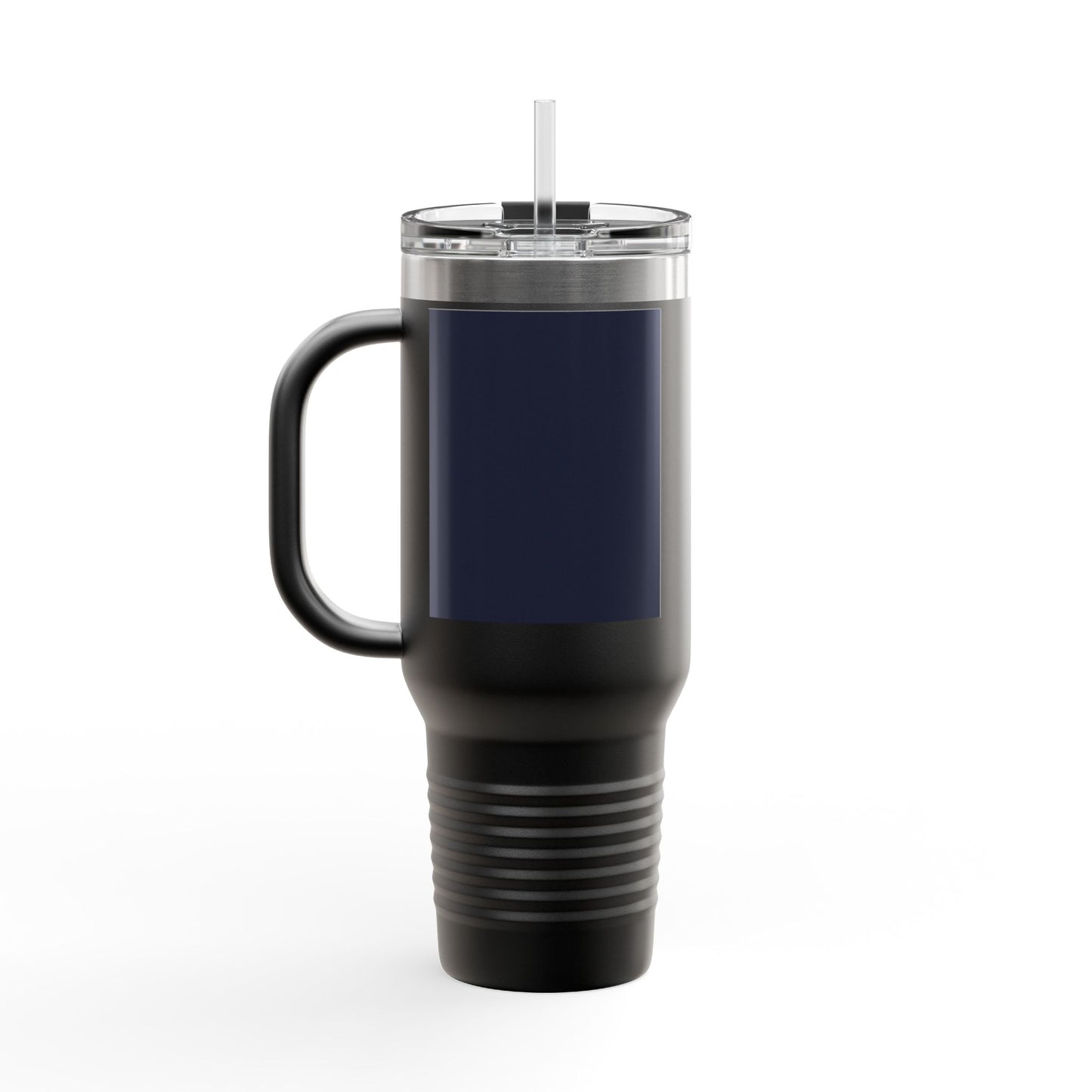 Lunar Midnight 40oz Insulated Travel Mug, Perfect for Coffee Lovers, Customizable Drinkware for Road Trips, Personalized Gift for Teachers, Durable