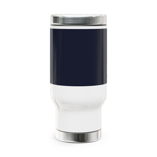 Lunar Midnight Travel Mug for On-the-Go, Stainless Steel Coffee Cup, Insulated Drinkware, Perfect for Commutes, Road Trips, and Gifts