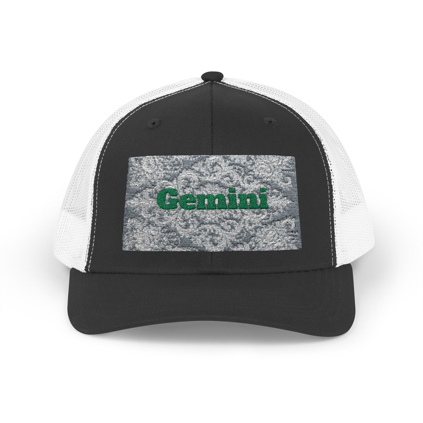 Gemini Trucker Cap — Astro Zodiac Snapback Hat