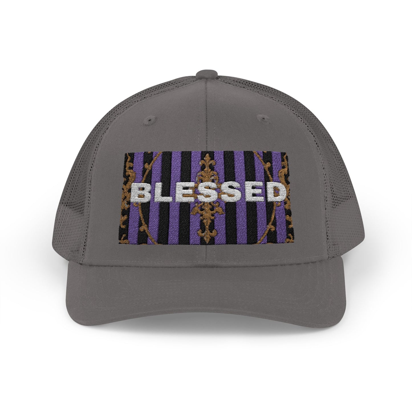Blessed Snapback Trucker Cap, Casual Hat for Everyday Wear, Perfect Gift for Friends, Outdoor Activities, Spiritual Vibes