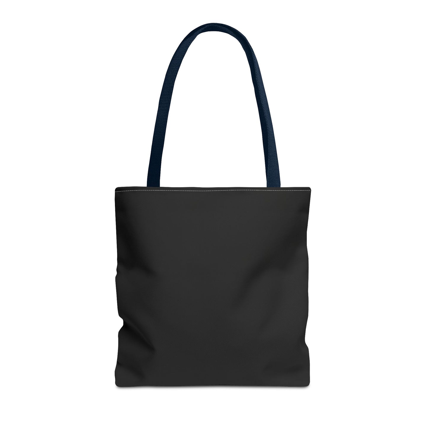 Stylish Black All-Over Print Tote Bag, Eco-Friendly Shopping Bag, Beach Tote, Gift for Her, Everyday Carryall