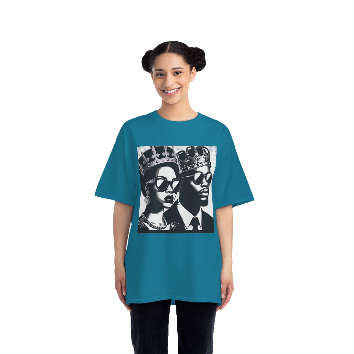 Royalty-Inspired Unisex Graphic Tee - Stylish Casual Wear for Kings and Queens, Unique Gift, Fashion Statement, Streetwear