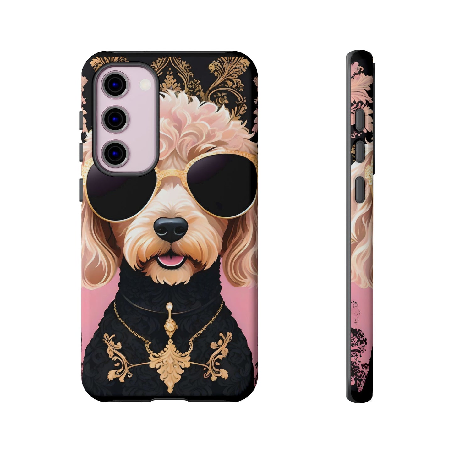 Phone Case - Golden Doodle In Sunglasses Tough Case
