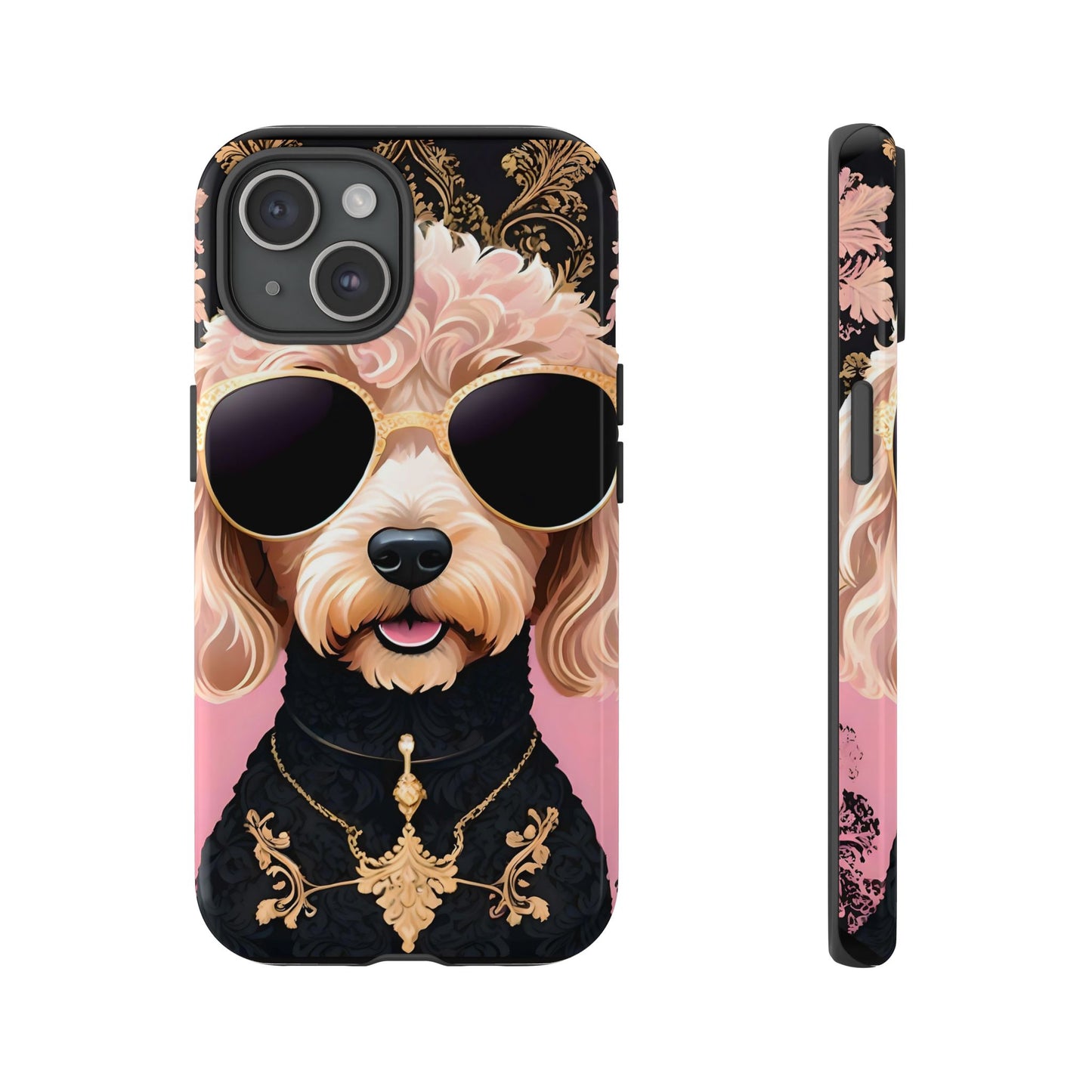 Phone Case - Golden Doodle In Sunglasses Tough Case