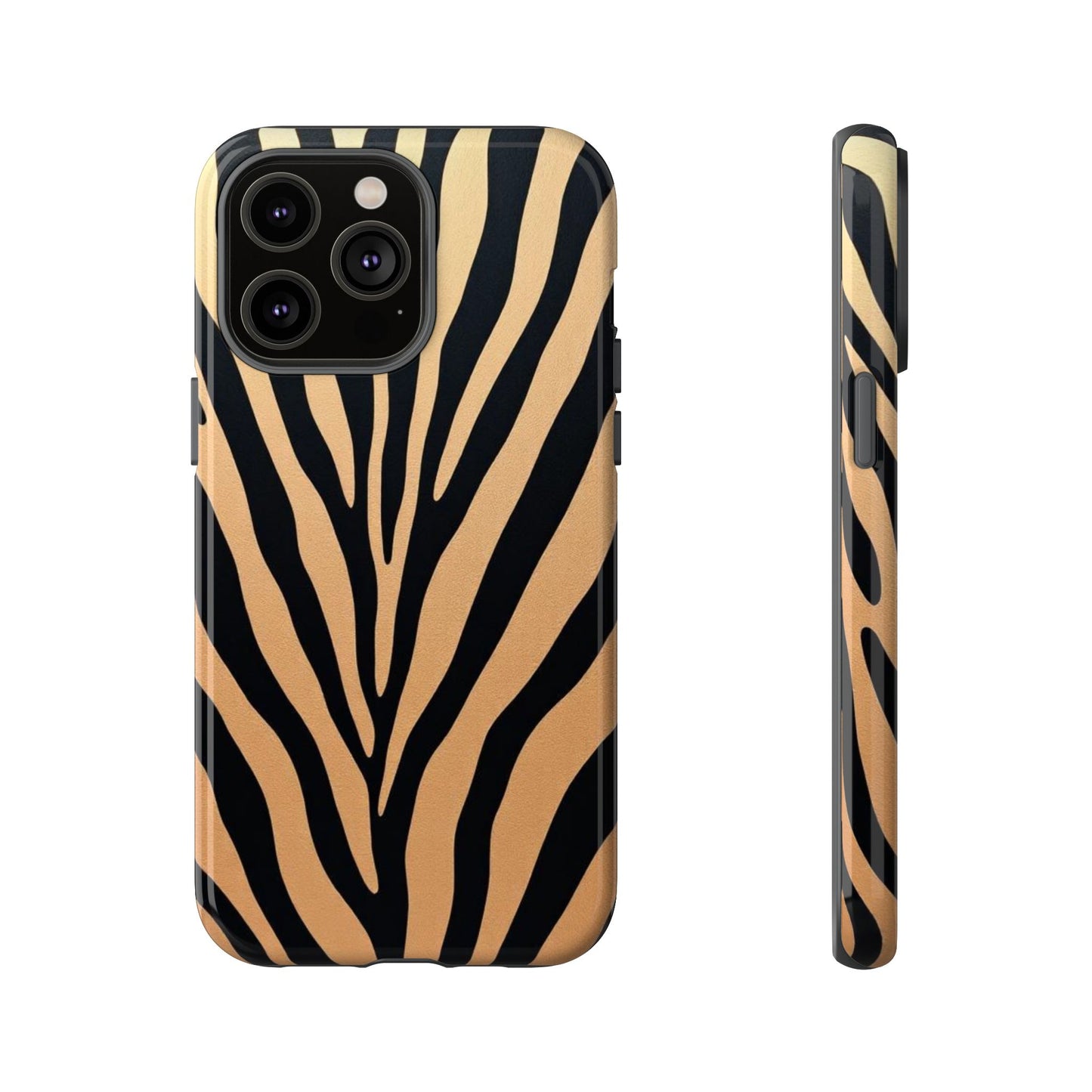 Zebra Print Tough Phone Case