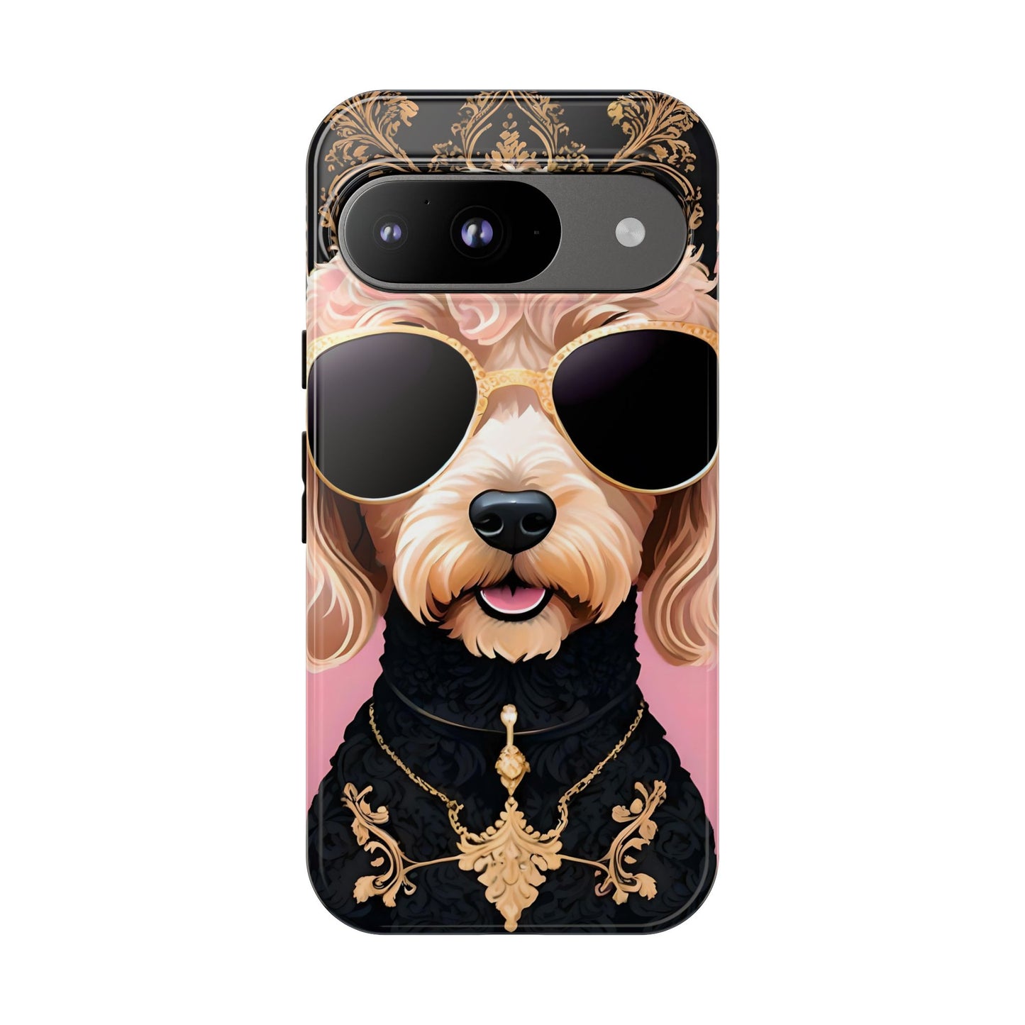 Phone Case - Golden Doodle In Sunglasses Tough Case