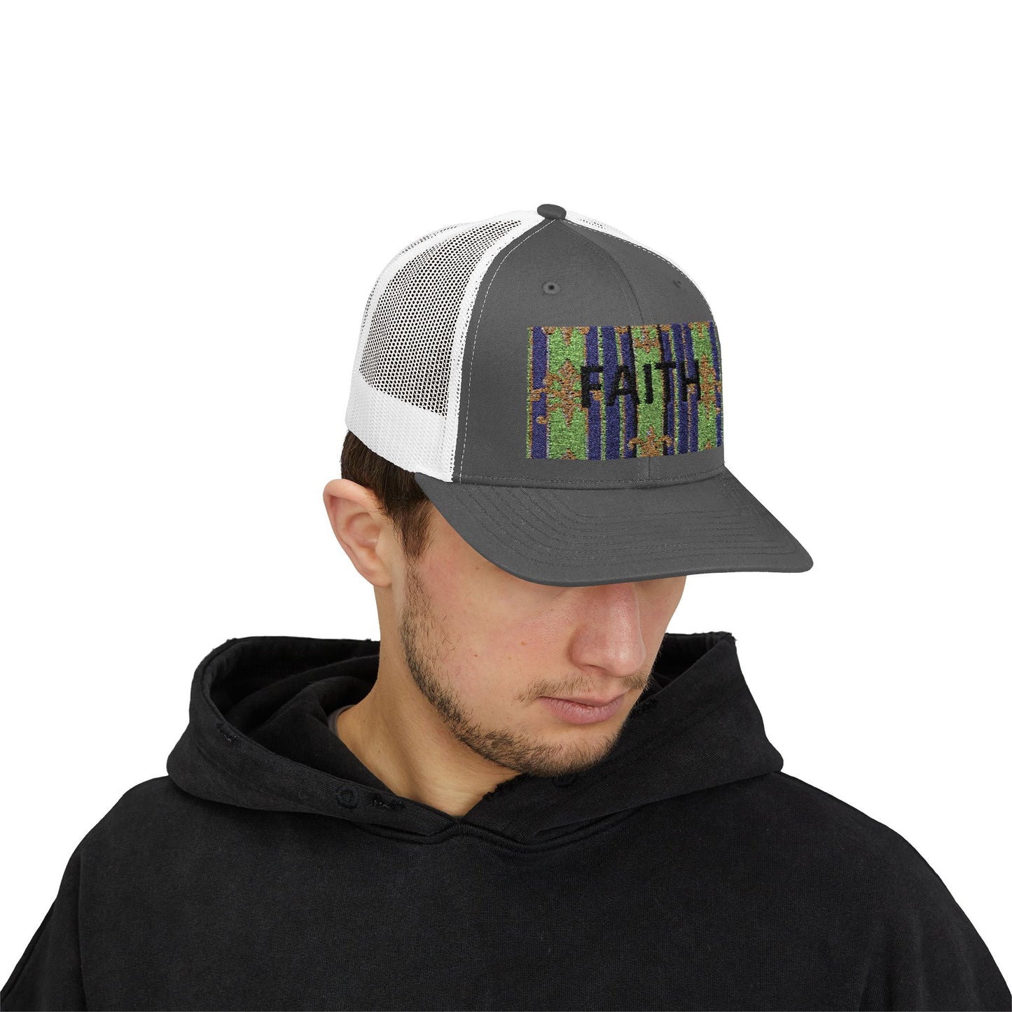 Faith-Inspired Snapback Trucker Cap | Trendy Hat for Casual Style, Faith-Based Gift, Summer Accessory