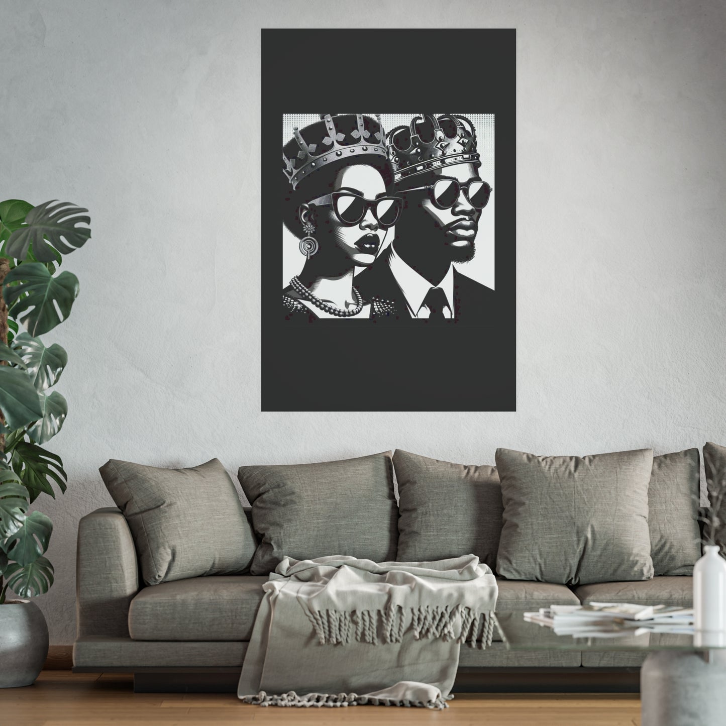 Royalty-Inspired Satin and Archival Matte Posters, Modern Wall Art, Home Decor, Gift for Him/Her, Motivational Art