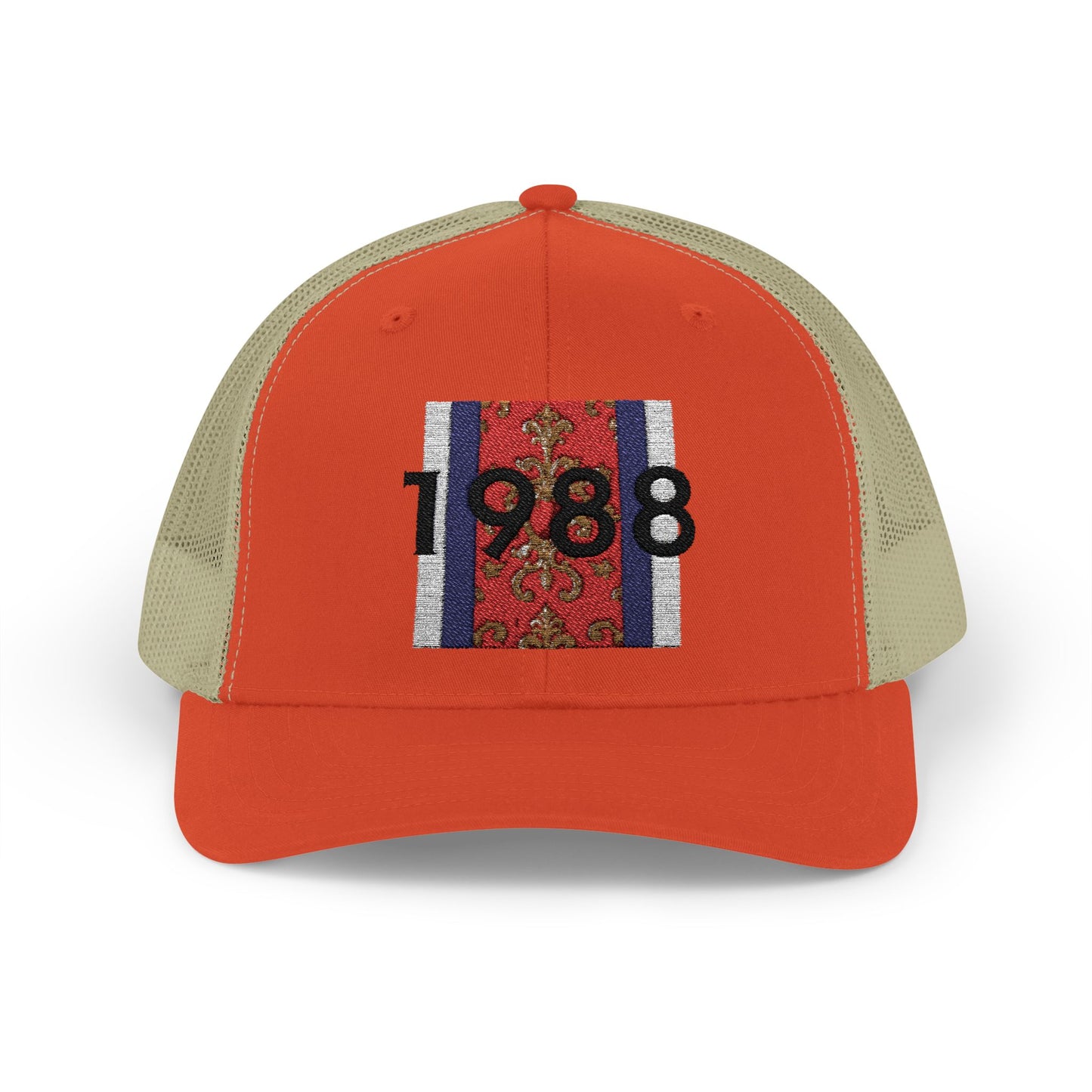Vintage 1988 Snapback Trucker Cap, Retro Dad Hat, Unisex Hat, Adjustable Cap, Stylish Summer Accessory