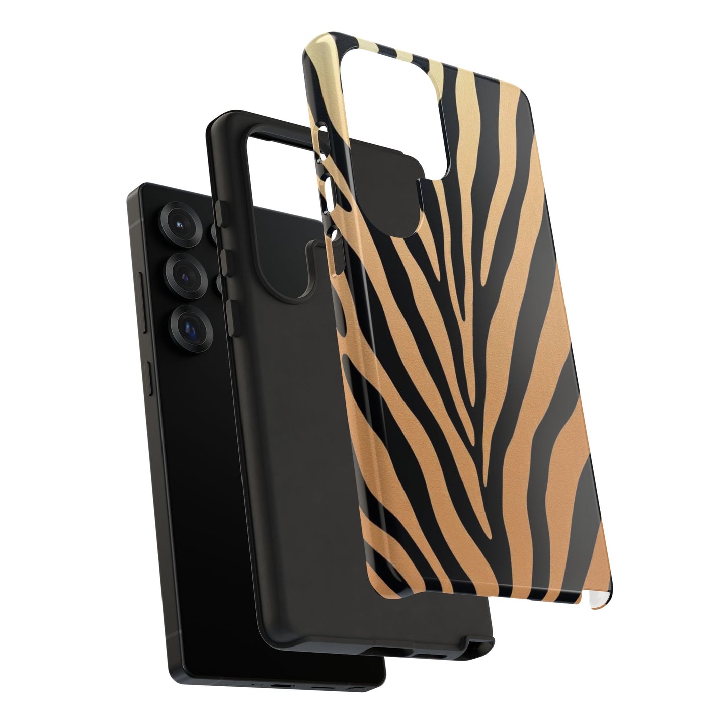 Zebra Print Tough Phone Case