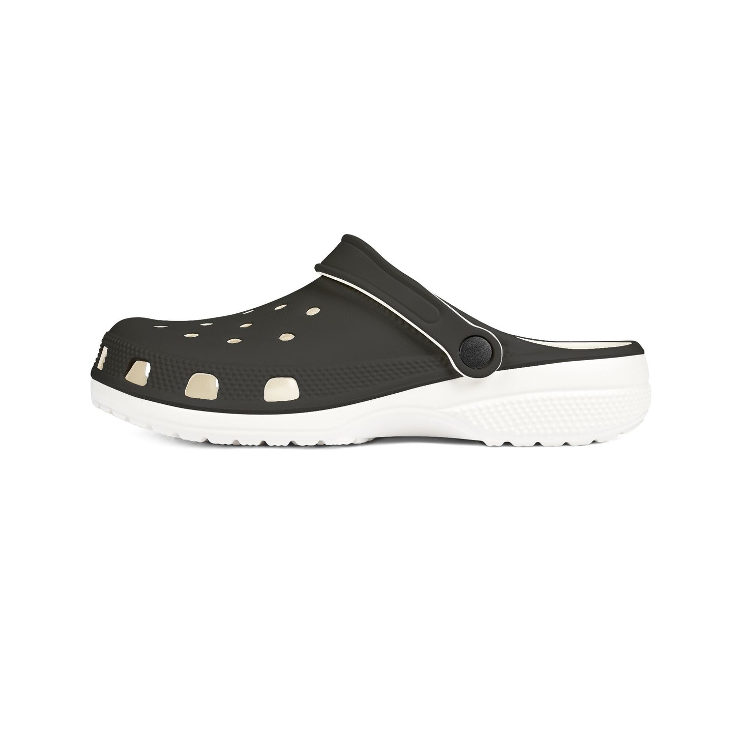 Comfy Black EVA Foam Slippers for Everyday Wear, Casual Slip-Ons, Durable Garden Shoes, Perfect for Summer, Beach Days, Relaxation