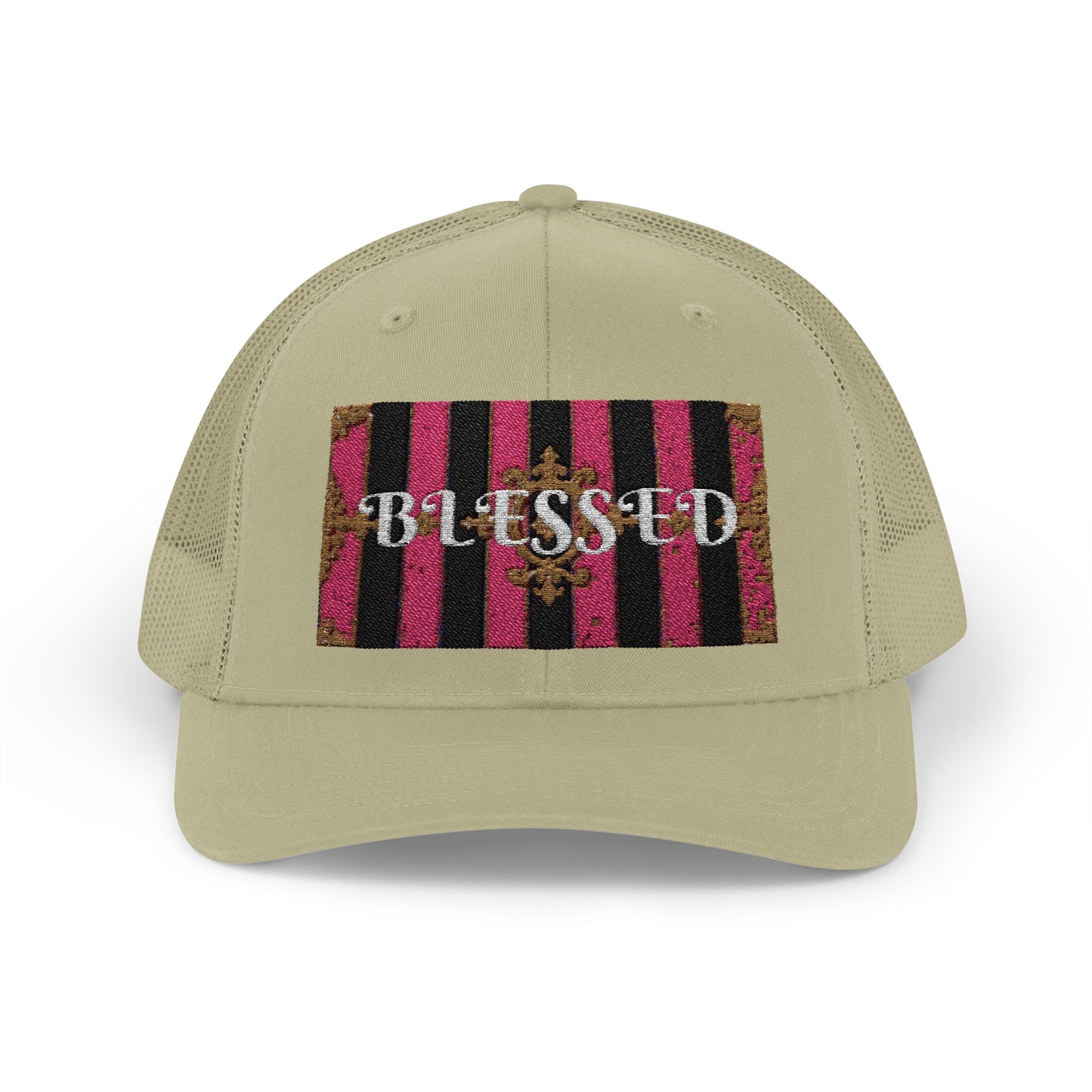 Blessed Snapback Trucker Cap, Inspirational Hat, Casual Headwear, Faith-Based Gift, Trendy Accessory, Ideal for Daily Wear