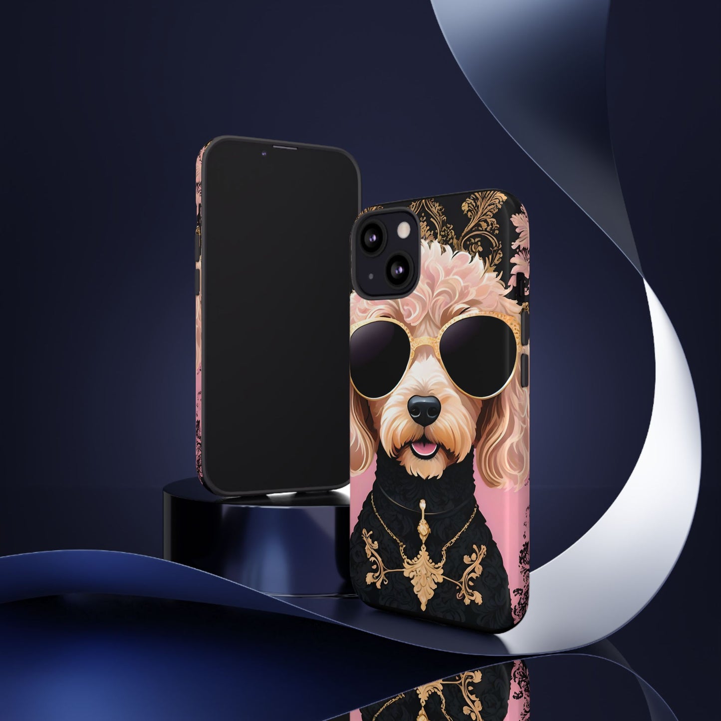 Phone Case - Golden Doodle In Sunglasses Tough Case