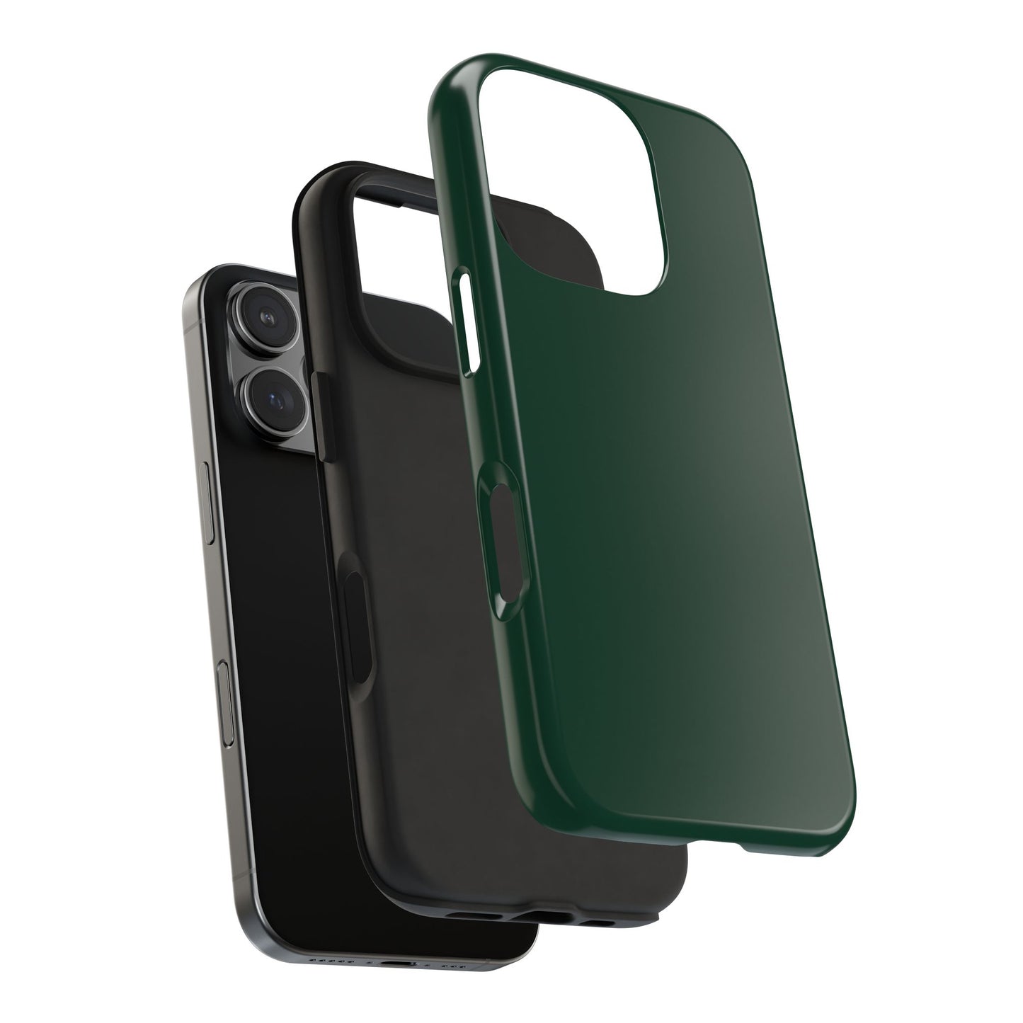 Midnight Green Tough Phone Case - Durable & Stylish Protection for Everyday Use, Gifts for Tech Lovers, Perfect for Holidays & Daily Life
