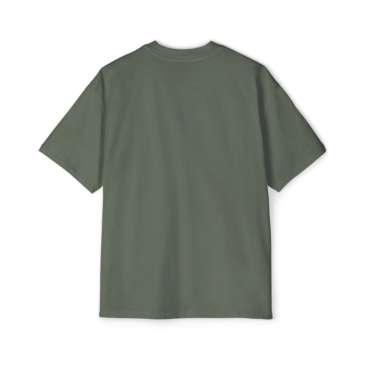Men's Heavy Oversized Camouflage Tee, Casual Streetwear Shirt, Graphic T-Shirt, Comfortable Everyday Wear, Gift for Him - Green & Orange Camo Diamond 8