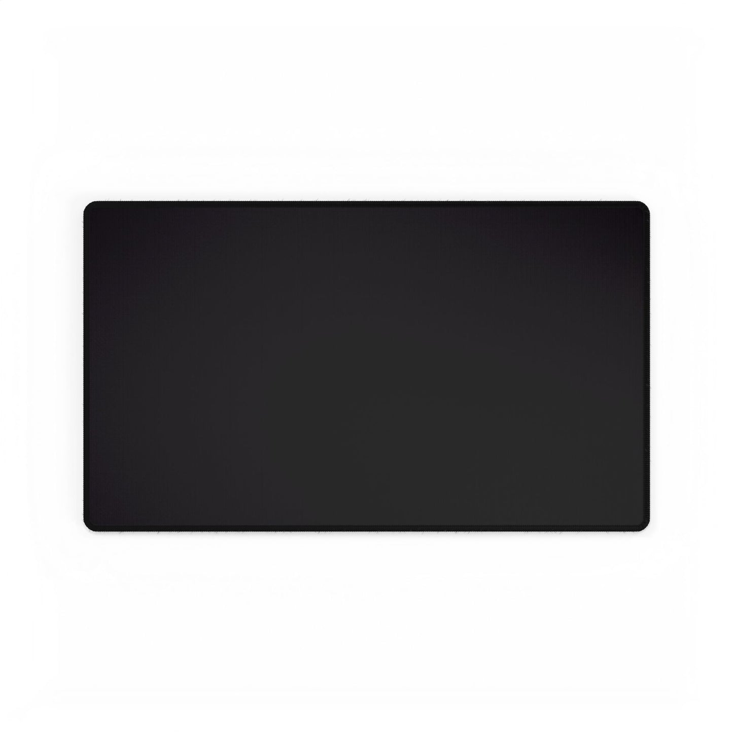 Sleek Black Desk Mats for Office Organization, Gamer Setup, Home Office Decor, Customized Workspaces, Gift for Students