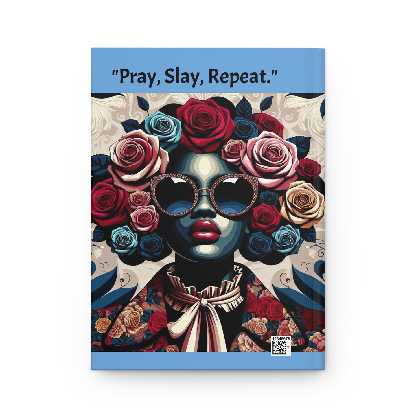 Copy of Inspirational Hardcover Journal - "Pray, Slay, Repeat" - Creative Writing & Self-Reflection