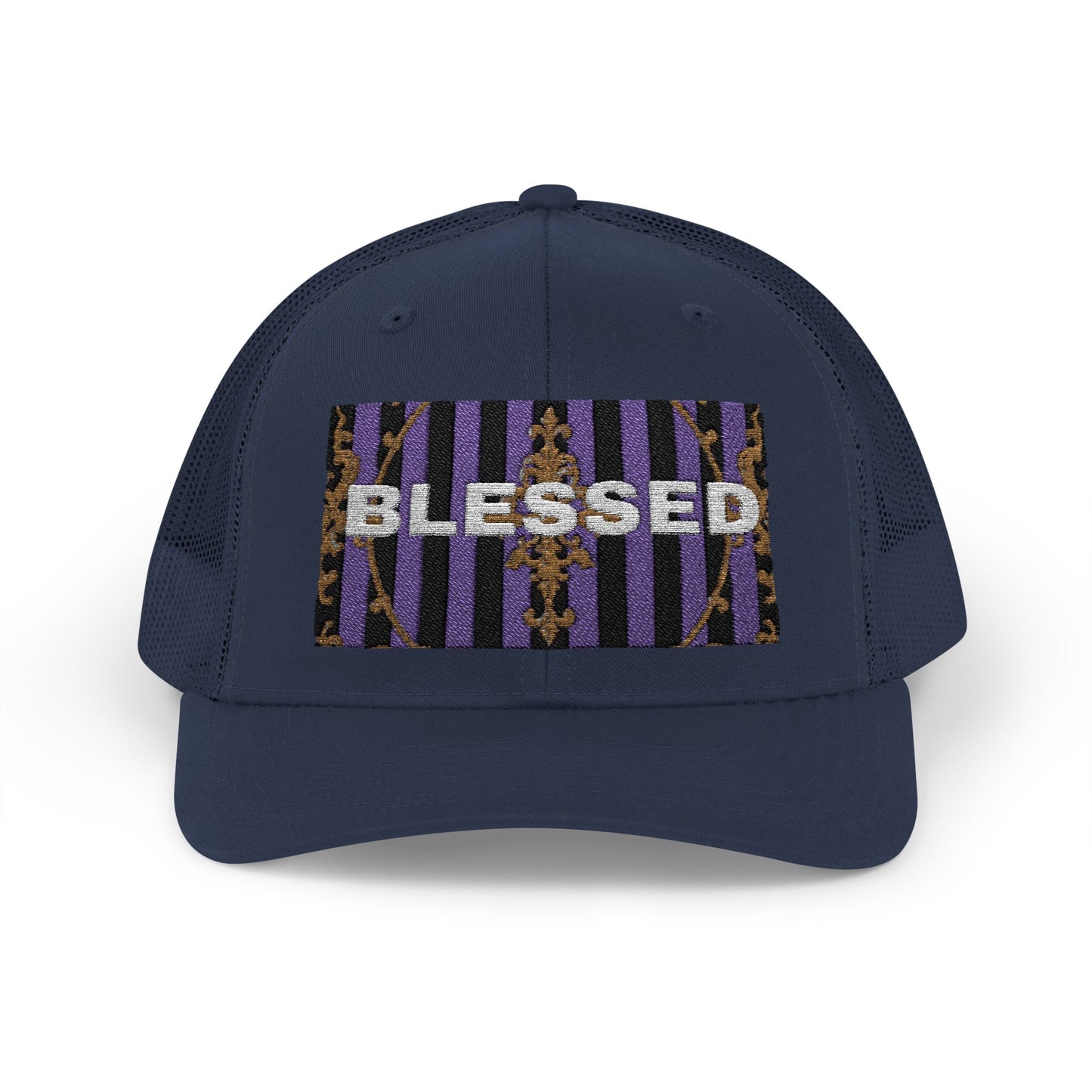 Blessed Snapback Trucker Cap, Casual Hat for Everyday Wear, Perfect Gift for Friends, Outdoor Activities, Spiritual Vibes