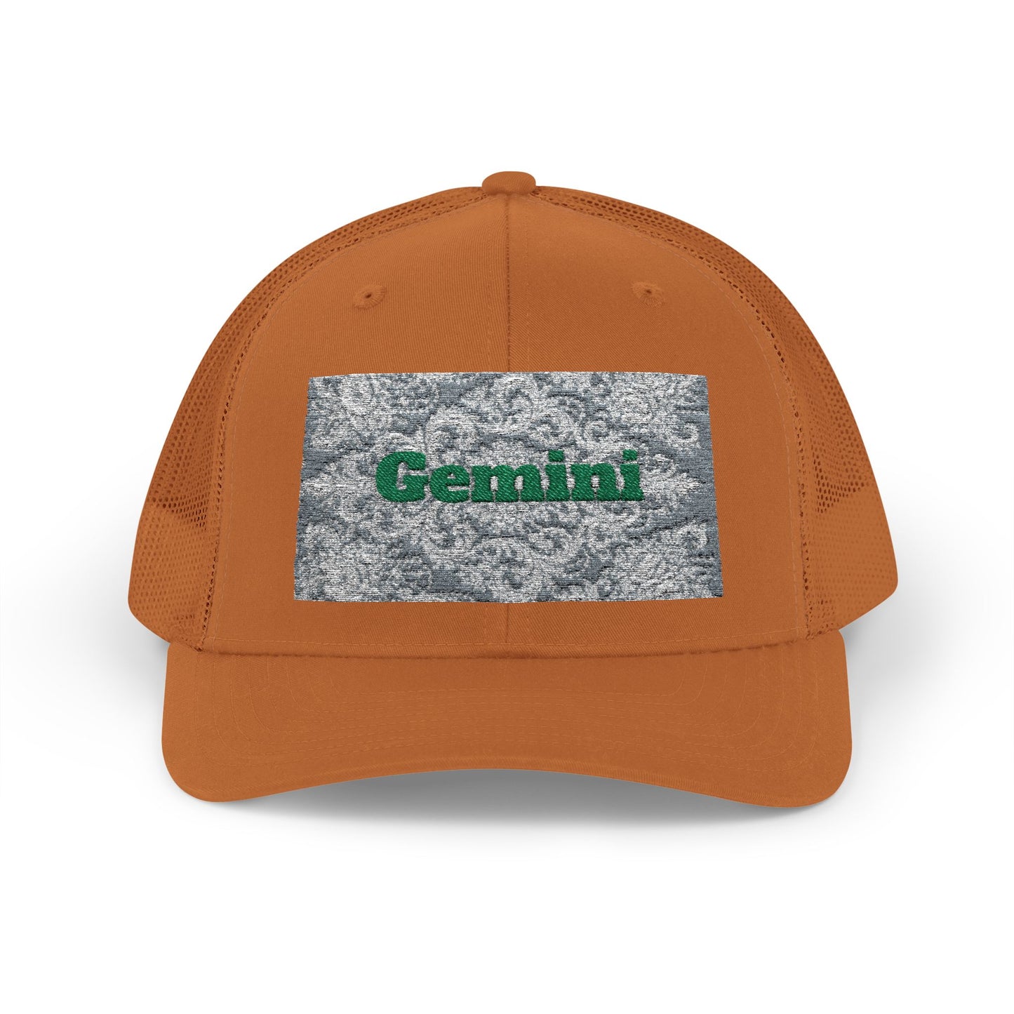 Gemini Trucker Cap — Astro Zodiac Snapback Hat