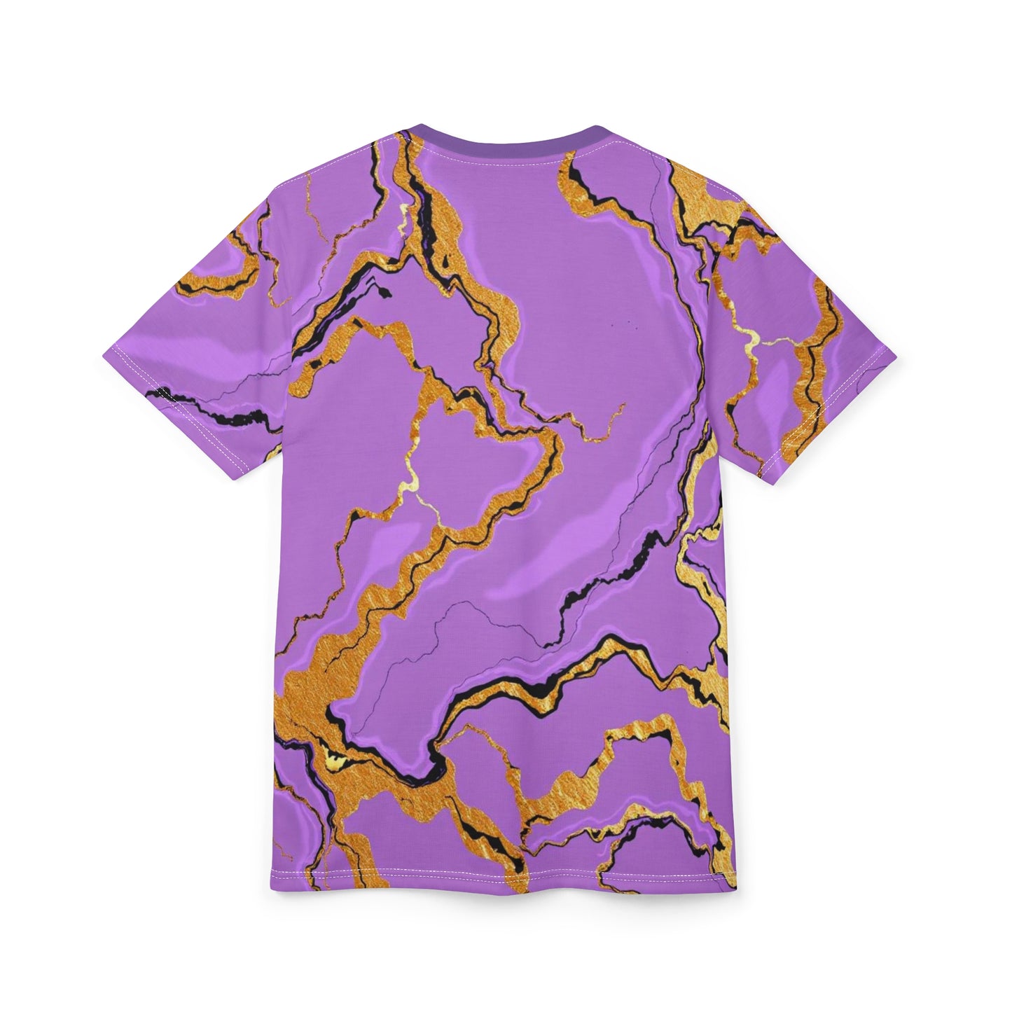 Stylish Lavender Marble Print Tee, Unique Graphic T-Shirt, Gift for Her, Casual Wear, Men's Women's Top, Birthday Gift, Summer Fashion