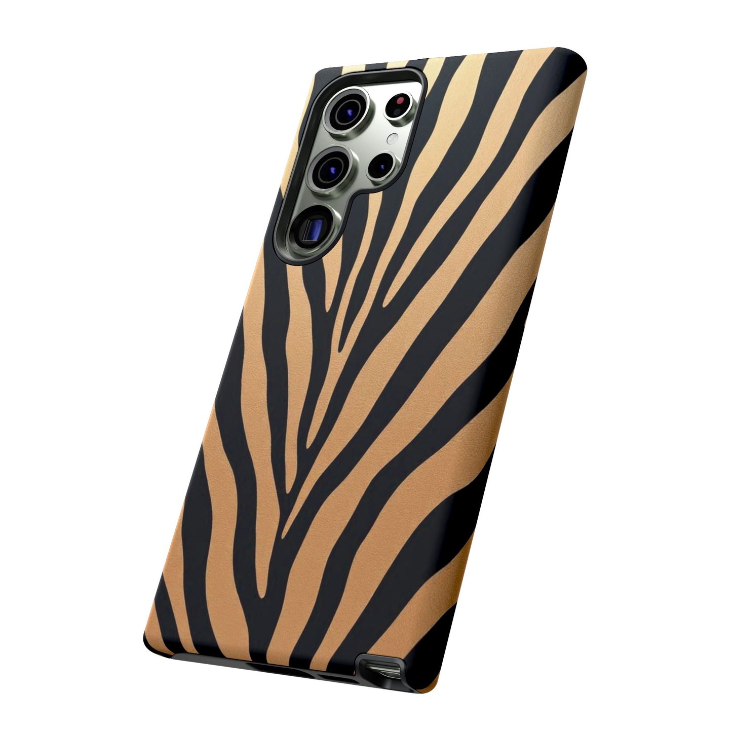 Zebra Print Tough Phone Case