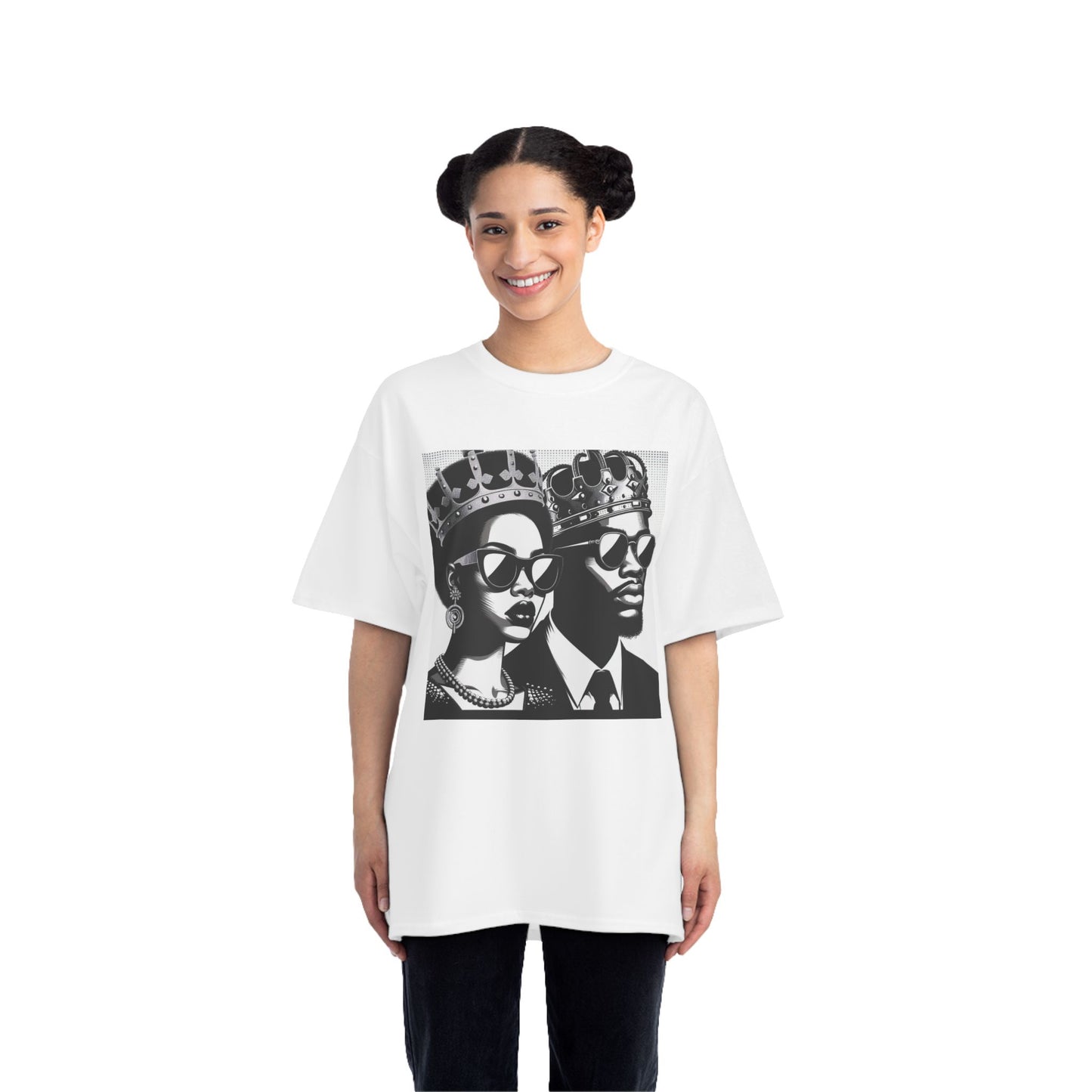 Royalty-Inspired Unisex Graphic Tee - Stylish Casual Wear for Kings and Queens, Unique Gift, Fashion Statement, Streetwear