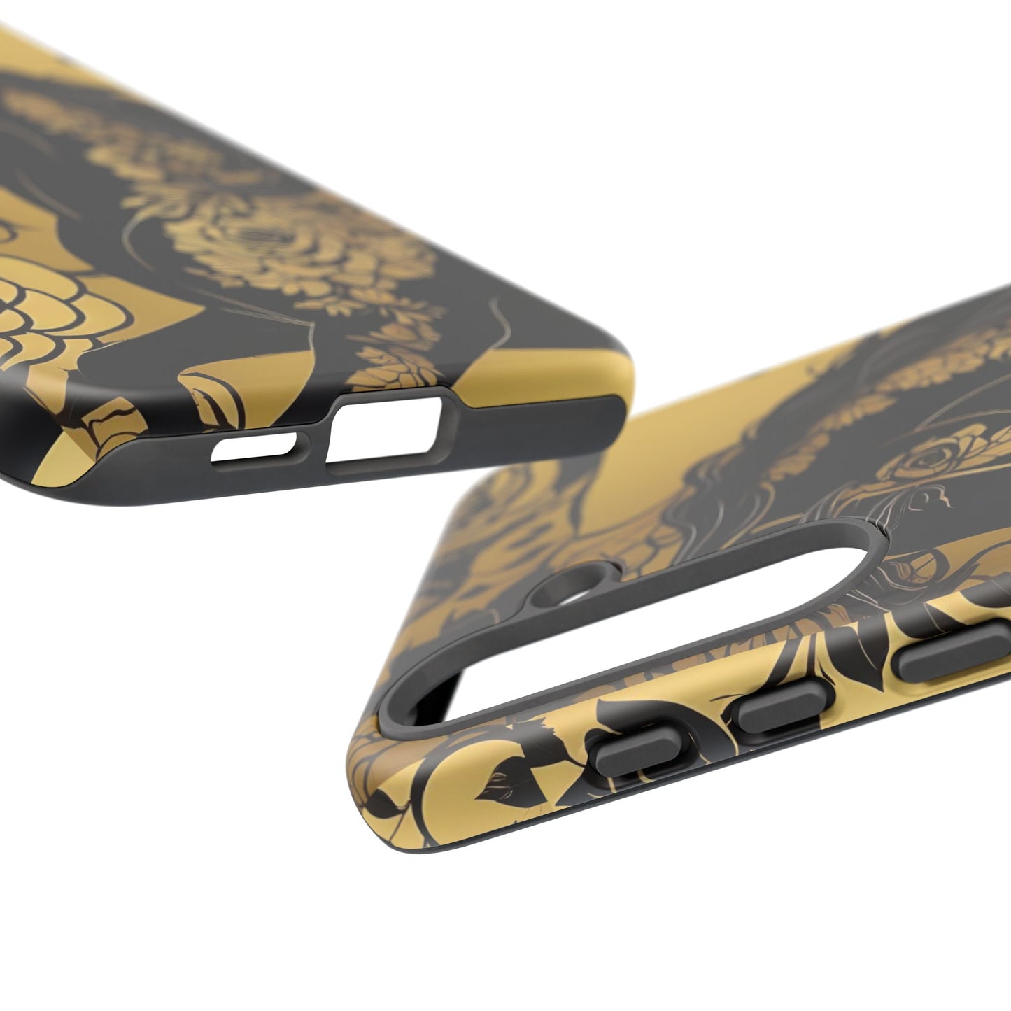 Phone Case - Elegant Horse & Roses Design