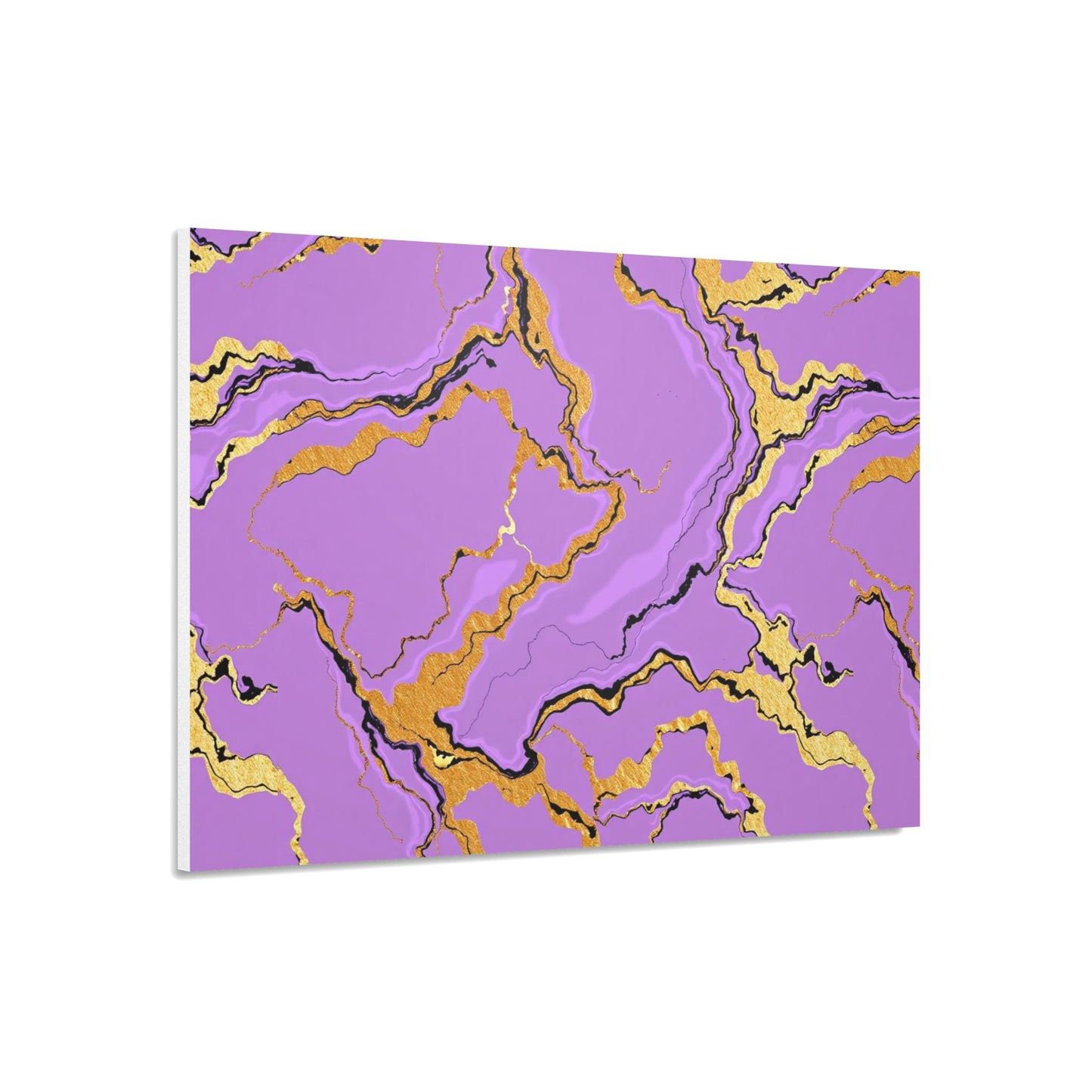 Lavender Marble Foam Board Decor, Stylish Wall Art, Home Office Decor, Unique Gift, Art Display Board