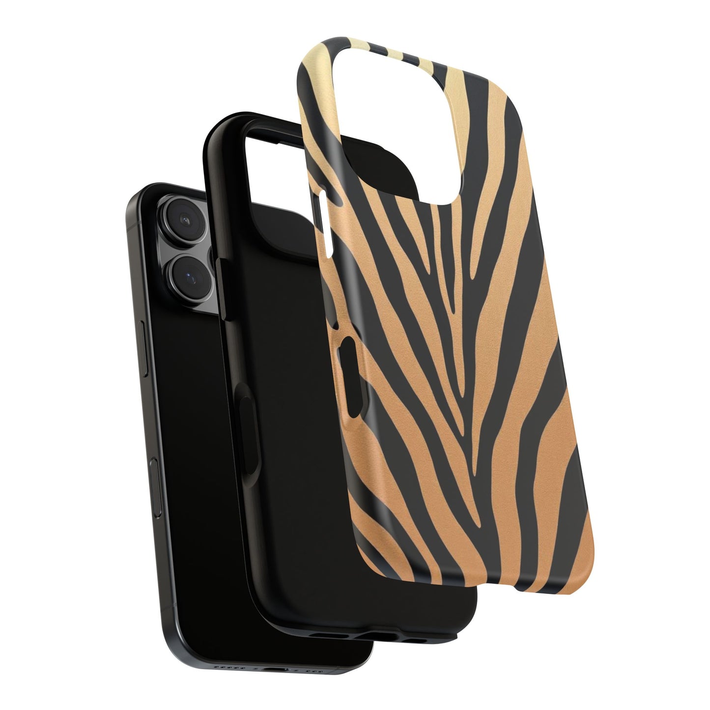 Zebra Print Tough Phone Case