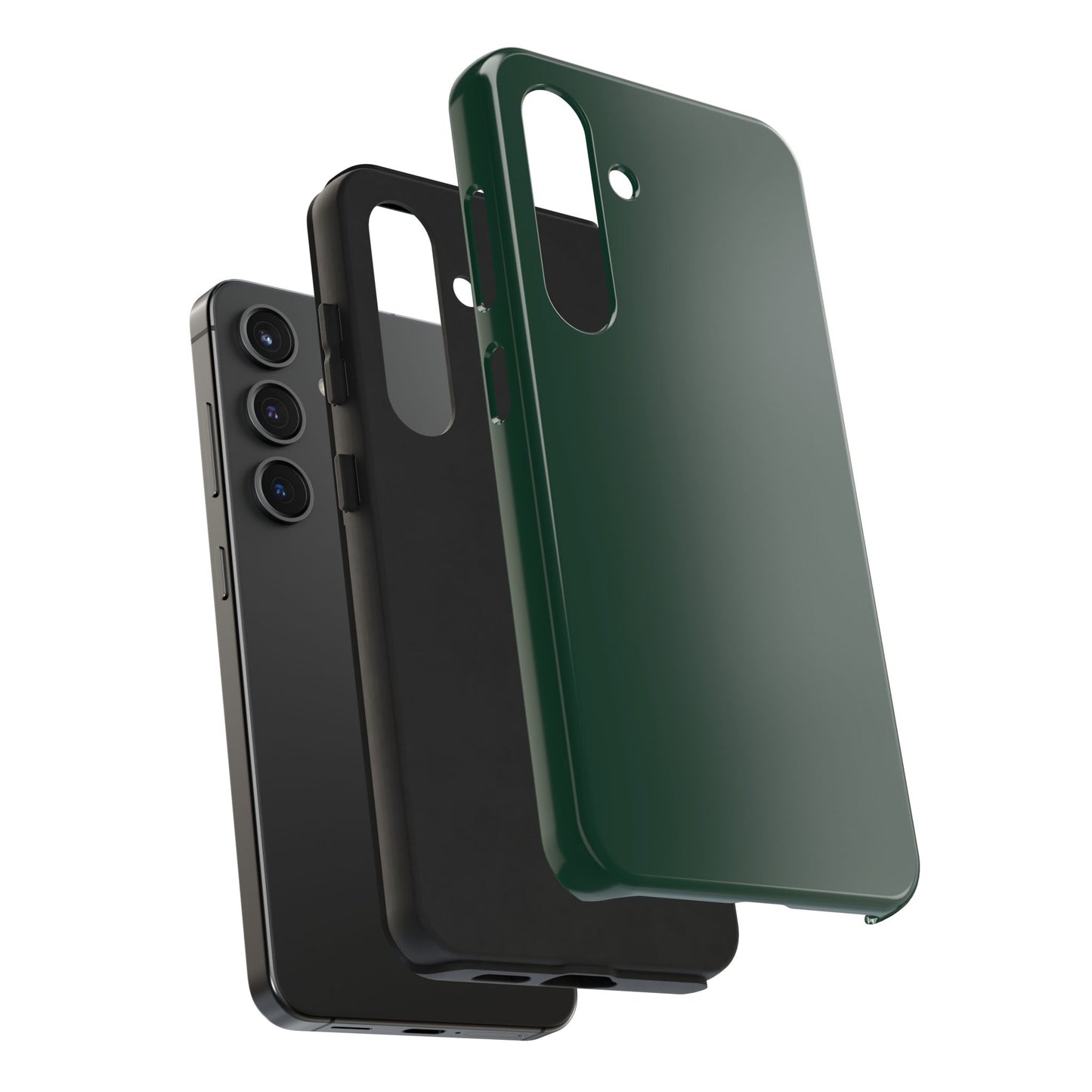 Midnight Green Tough Phone Case - Durable & Stylish Protection for Everyday Use, Gifts for Tech Lovers, Perfect for Holidays & Daily Life