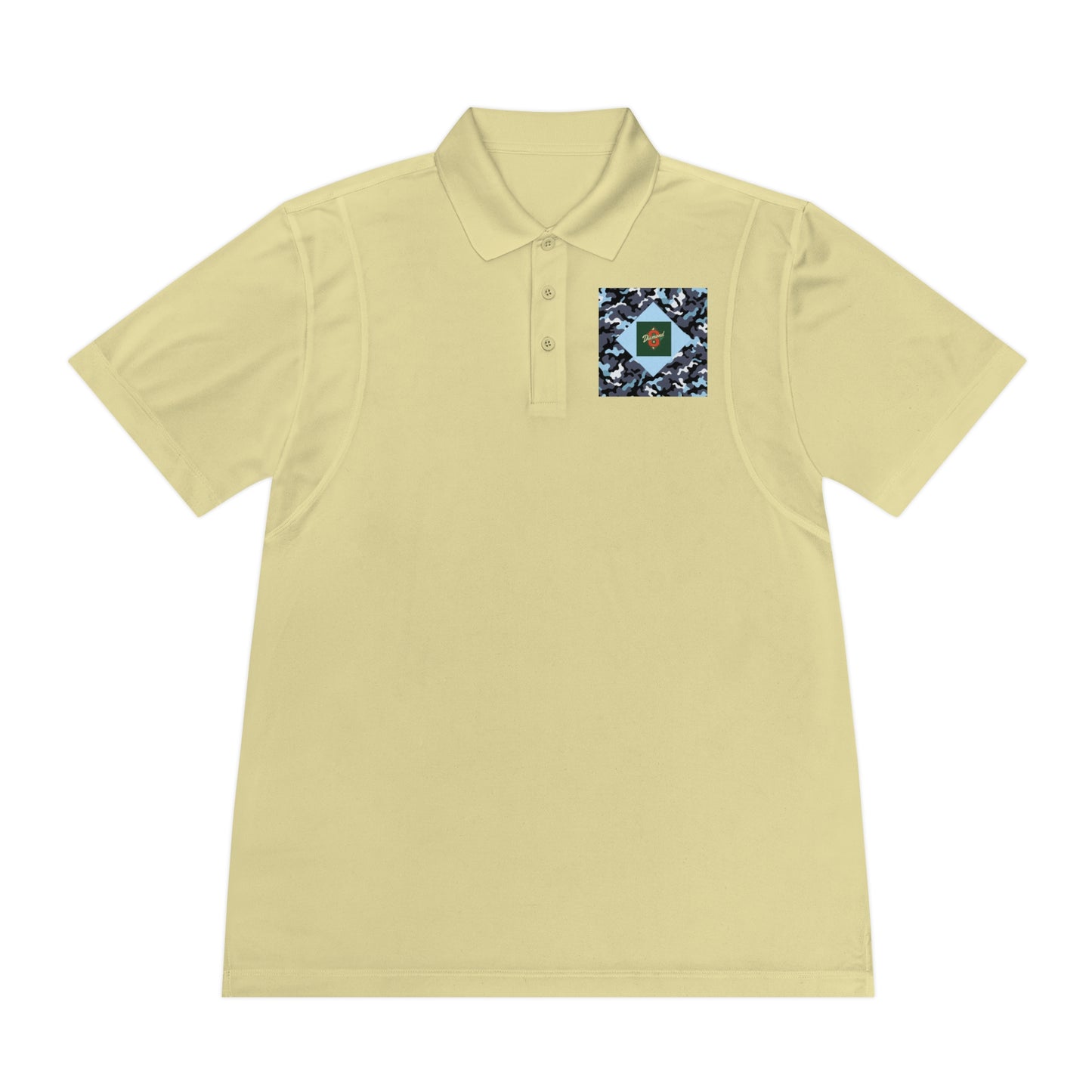 Men's Sport Polo Shirt - Camo & Diamond 8