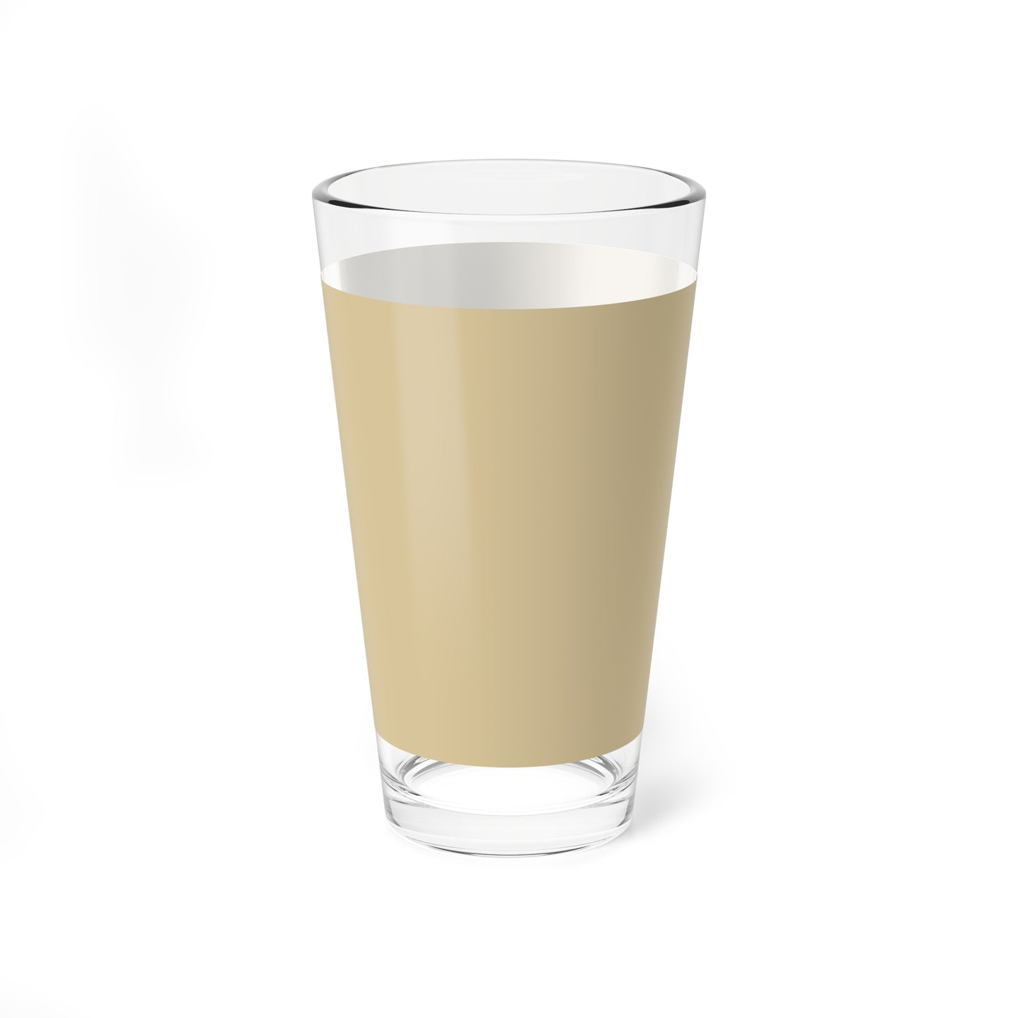 Vanilla Wheat Stylish Mixing Glass, Perfect for Cocktails, Smoothies, Gift for Bartenders, Home Entertaining, Unique Kitchen Decor